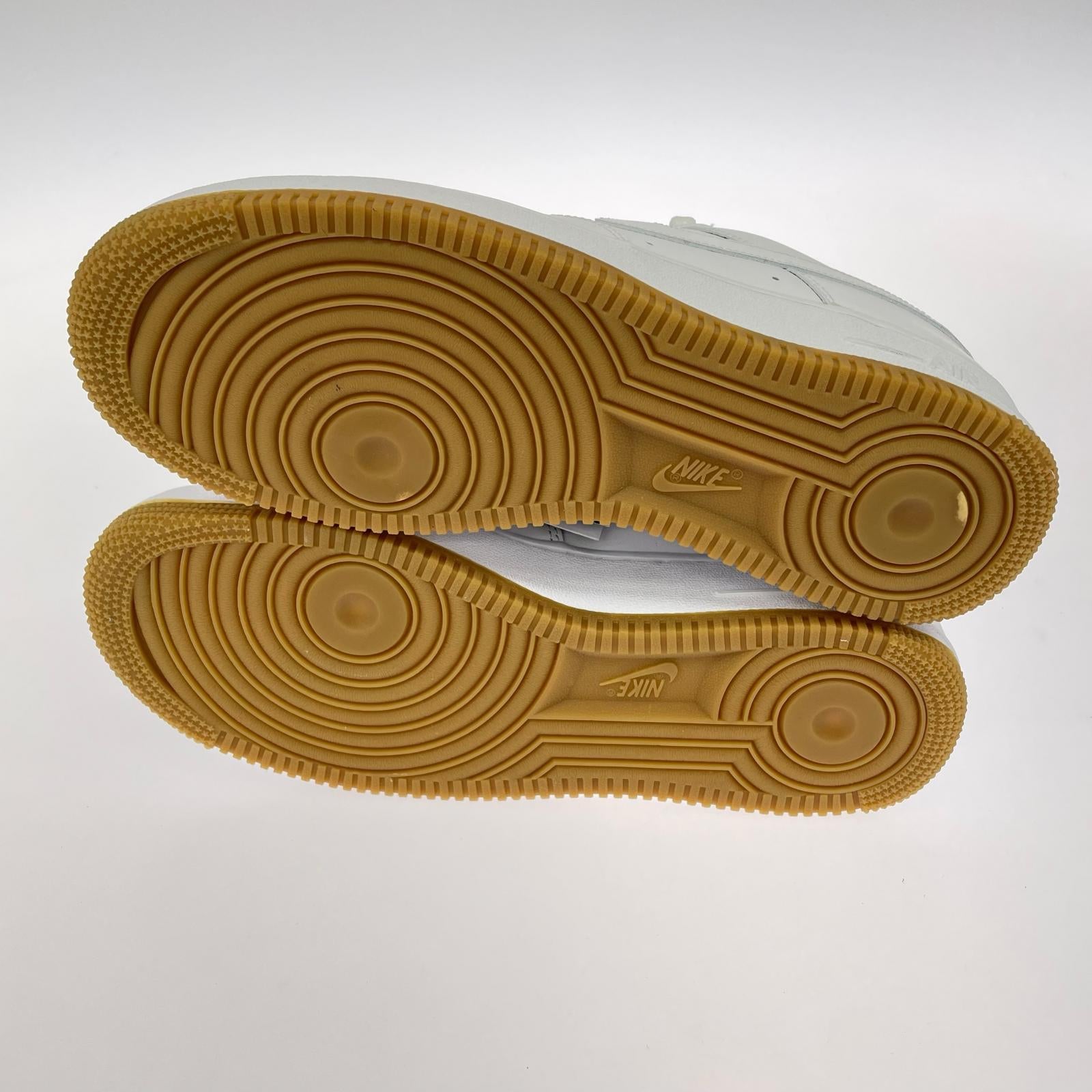 スニーカー NIKE AIR FORCE 1 Low White/Gum スニーカー 27.0 ホワイト 27cm (US9 UK8 1/2 EU44) ホワイト