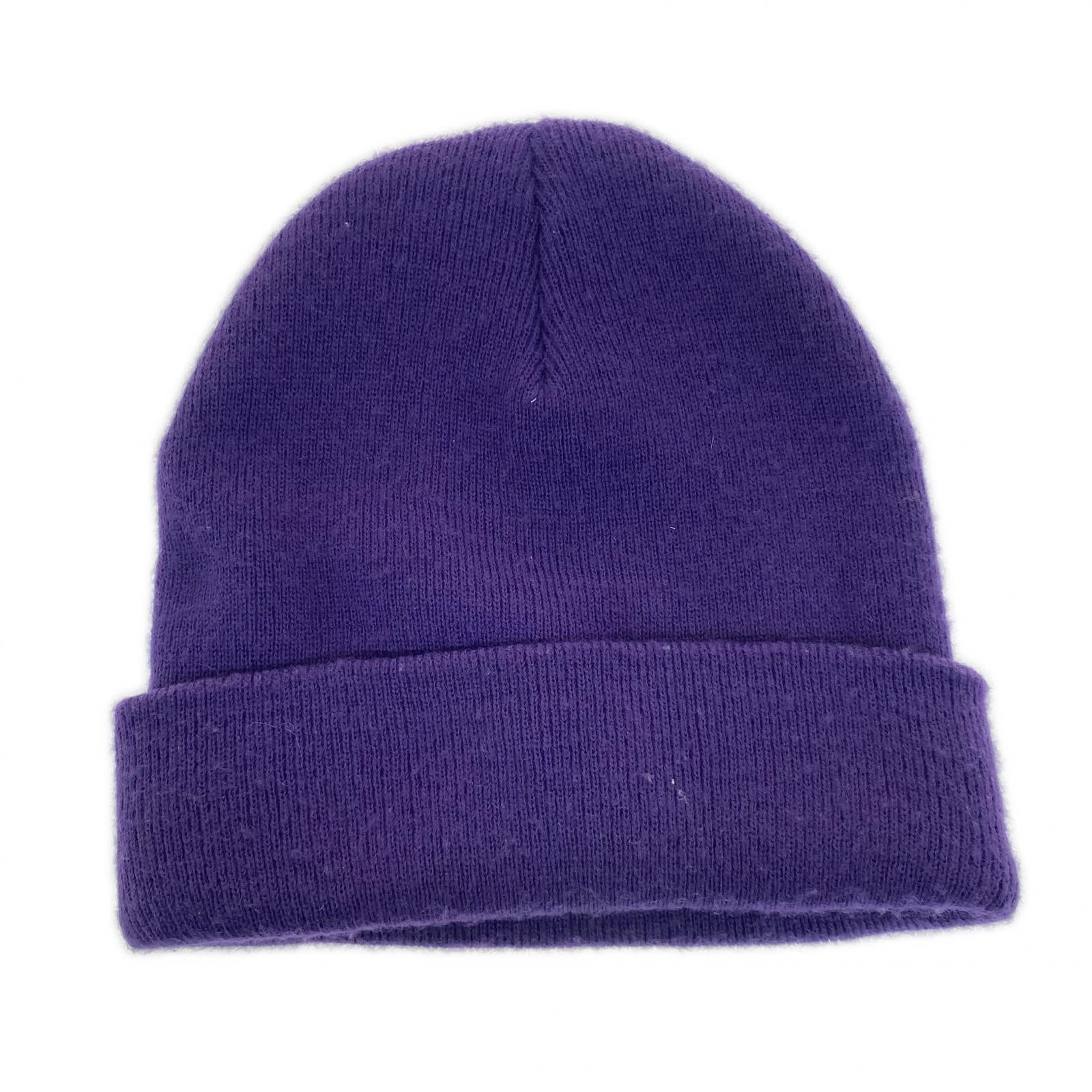 ニットキャップ Motion Logo Beanie パープル