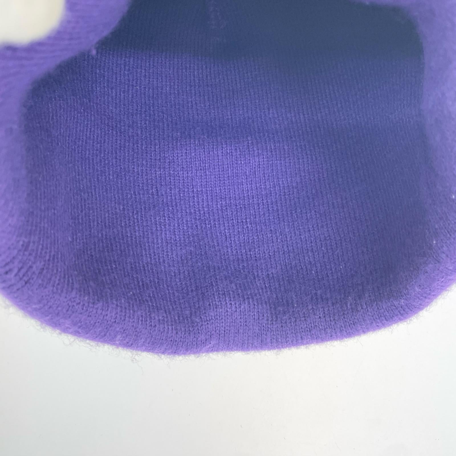 ニットキャップ Motion Logo Beanie パープル