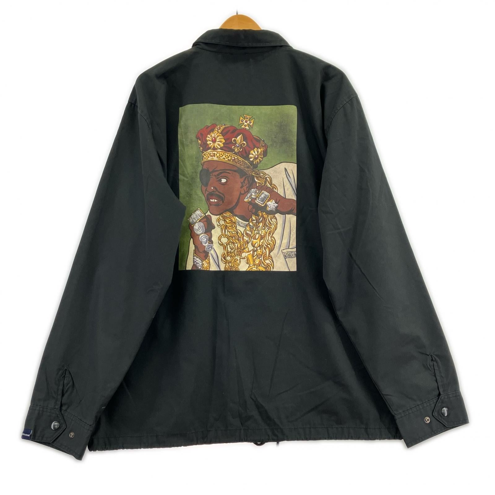 ジャケット APPLEBUM Ruler" Coach Jacket XL BLK LL ブラック
