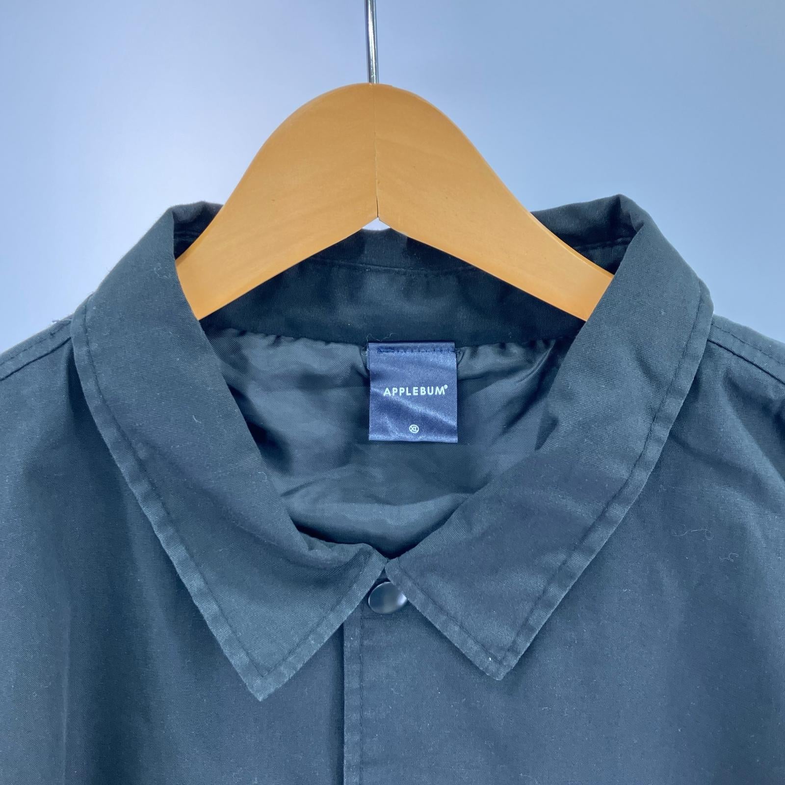 ジャケット APPLEBUM Ruler" Coach Jacket XL BLK LL ブラック