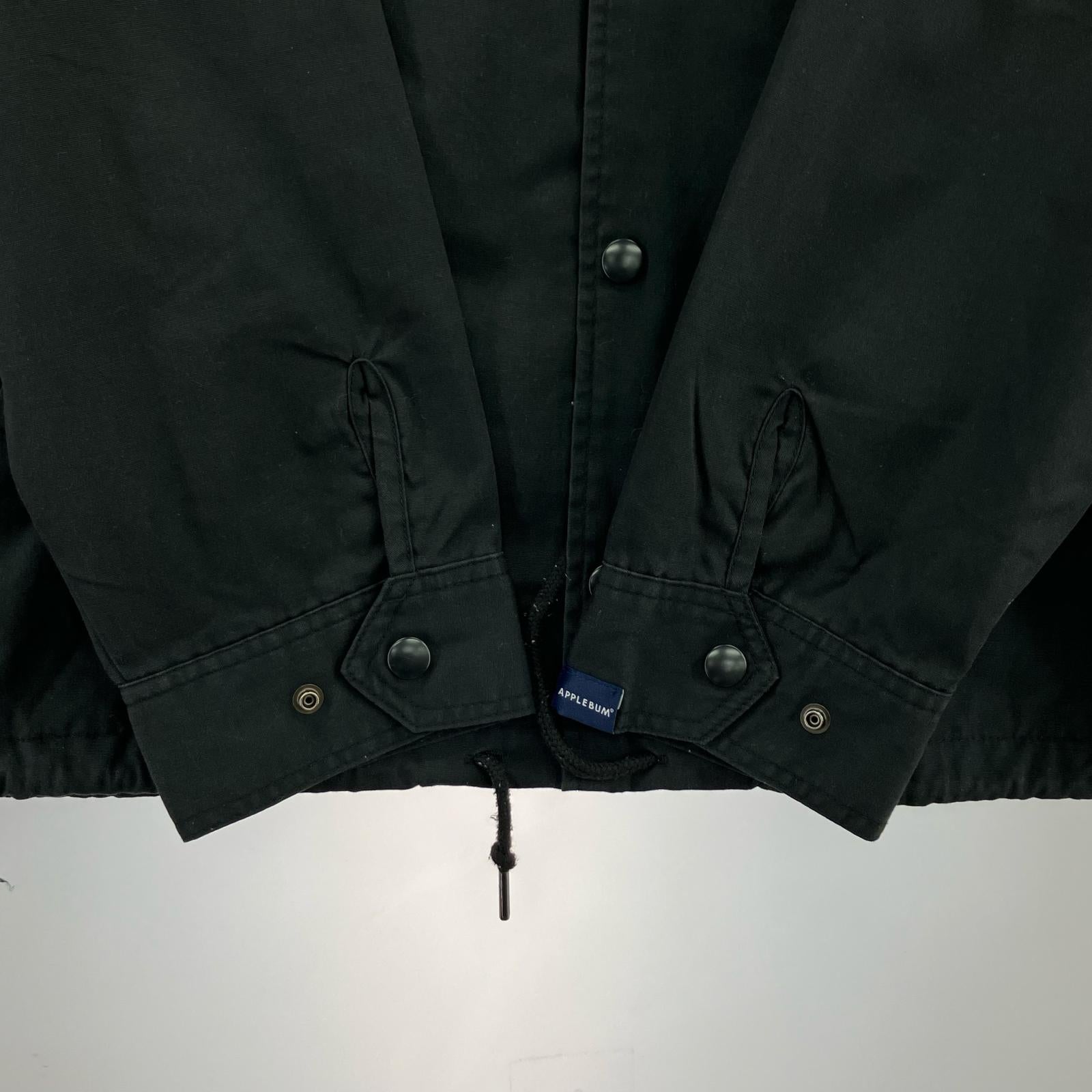 ジャケット APPLEBUM Ruler" Coach Jacket XL BLK LL ブラック