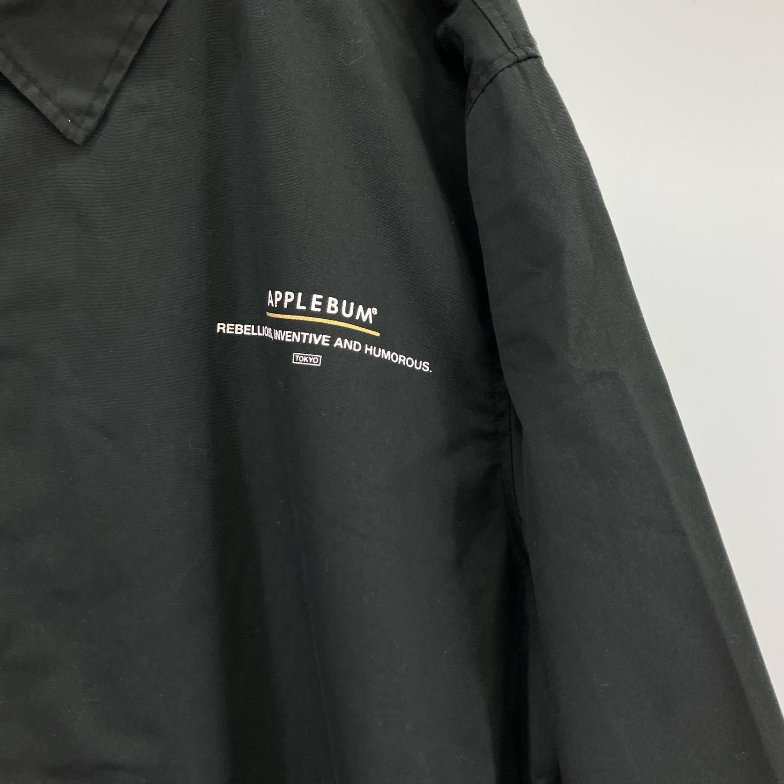 ジャケット APPLEBUM Ruler" Coach Jacket XL BLK LL ブラック