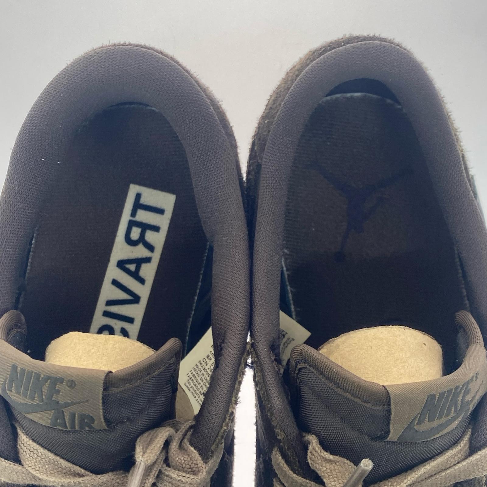 スニーカー travis scott dark mocha 26cm (US8 UK7 1/2 EU42) ブラウン