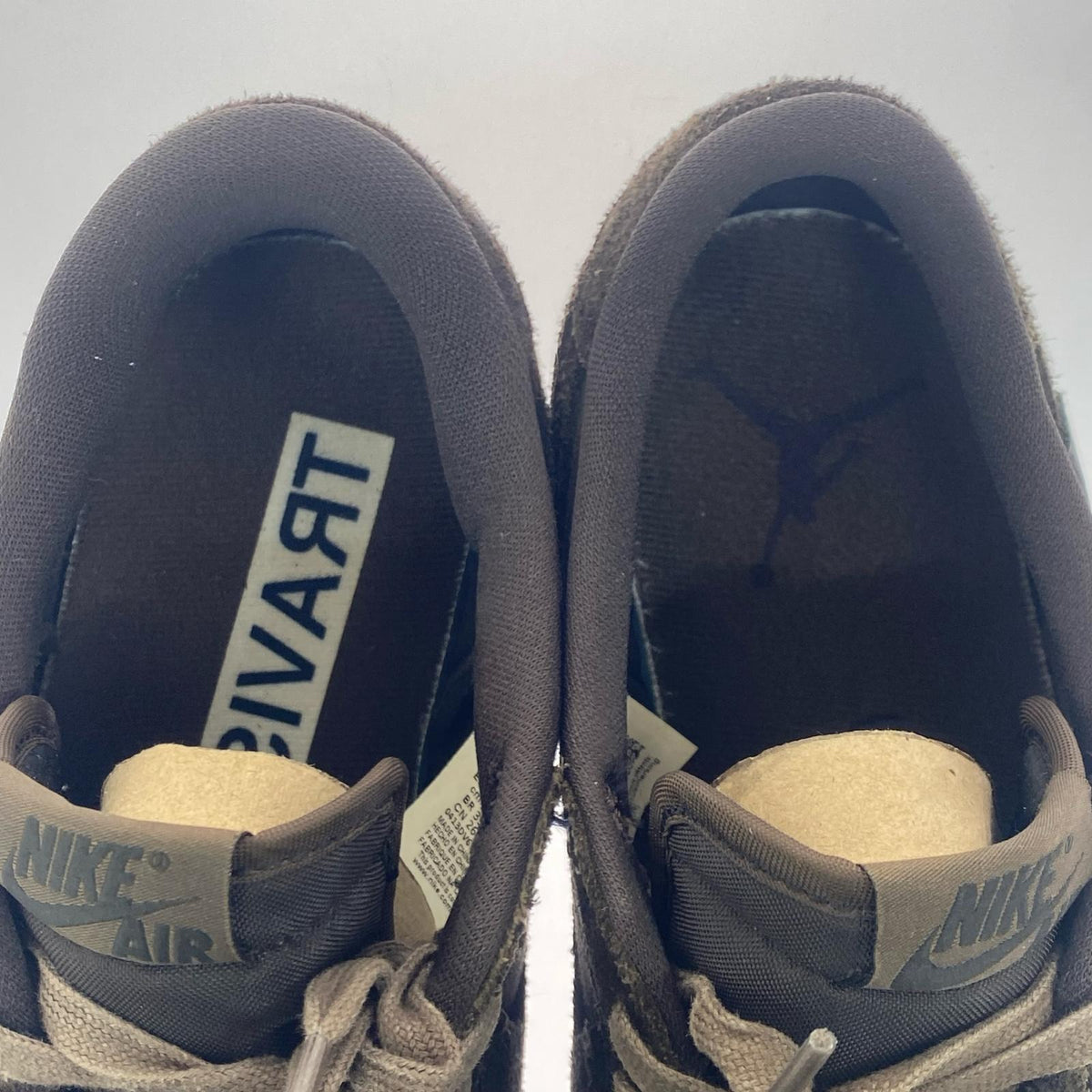 スニーカー travis scott dark mocha 26cm (US8 UK7 1/2 EU42) ブラウン