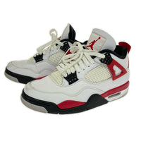スニーカー Air Jordan 4 Retro Red Cement (25.5) 25.5cm (US7 1/2 UK7 EU41) ホワイト