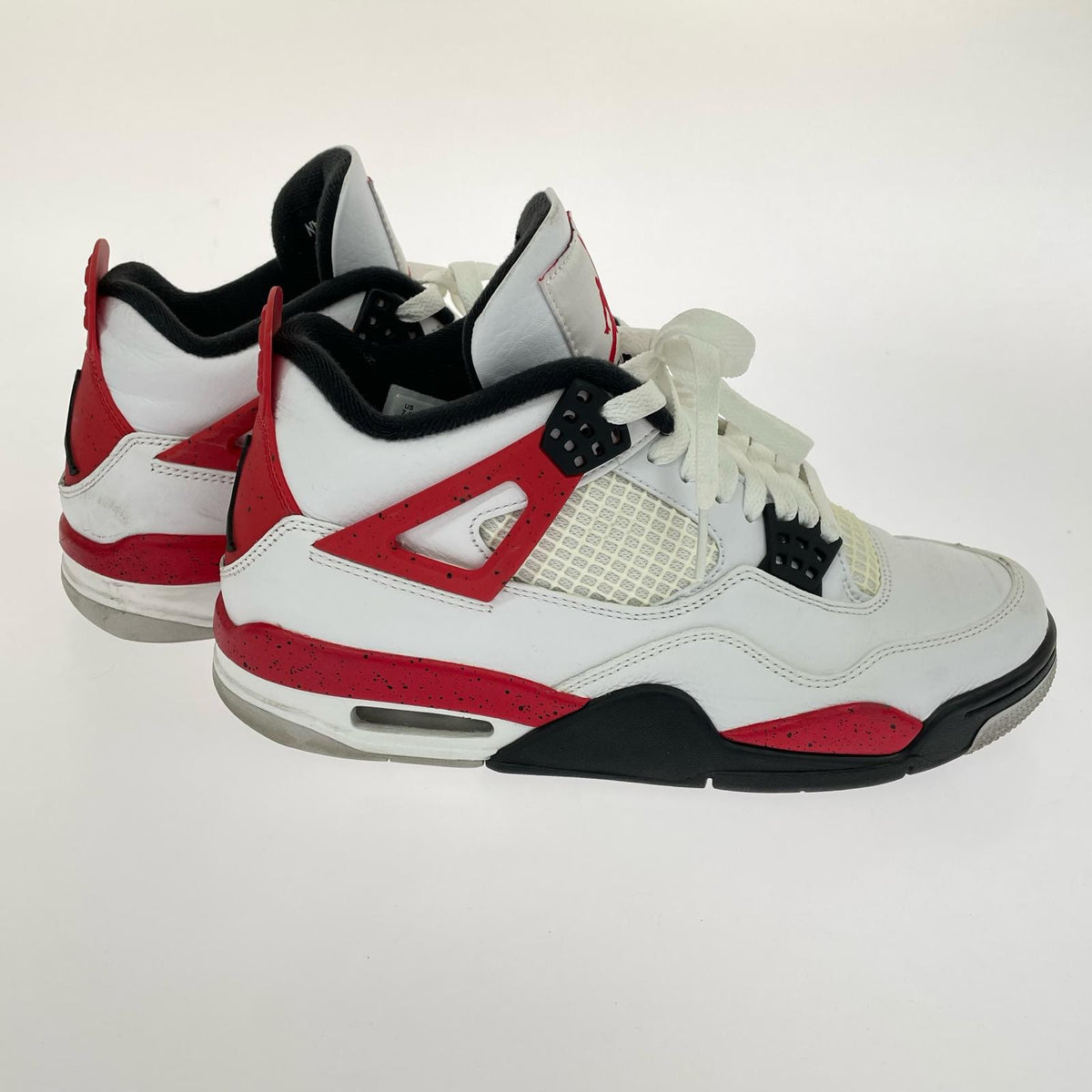 スニーカー Air Jordan 4 Retro Red Cement (25.5) 25.5cm (US7 1/2 UK7 EU41) ホワイト