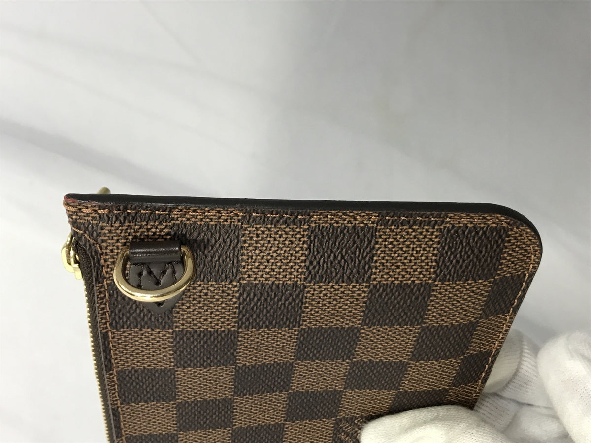 LV ポーチ ネヴァーフル ダミエ