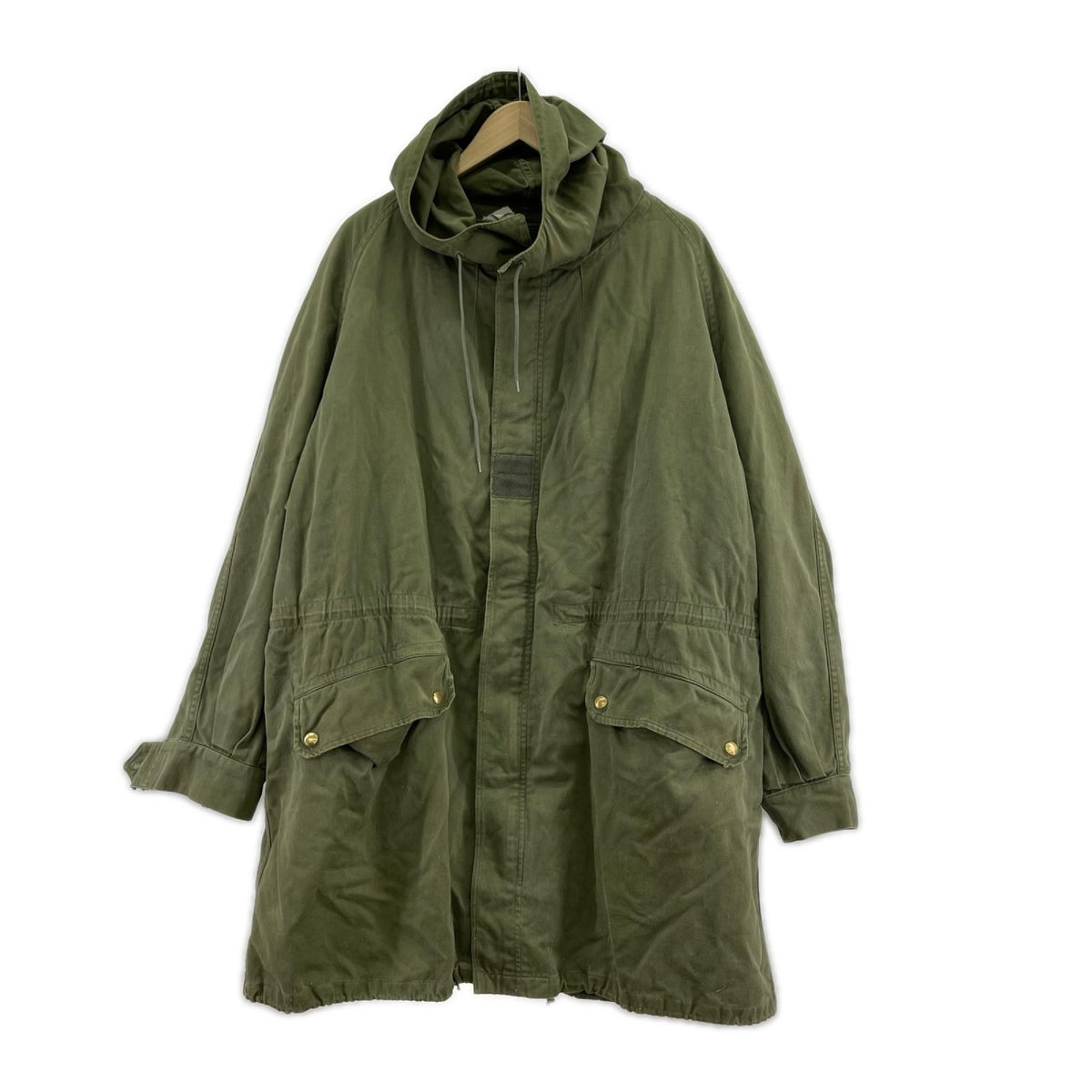 ミリタリージャケット フランス軍 M-64 モッズコート (108L) カーキ カーキ