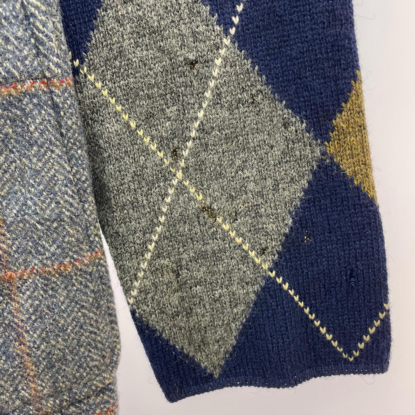 ジャケット COMME des GARCONS HOMME PLUS 96AW モッズ期 ドッキングジャケット M