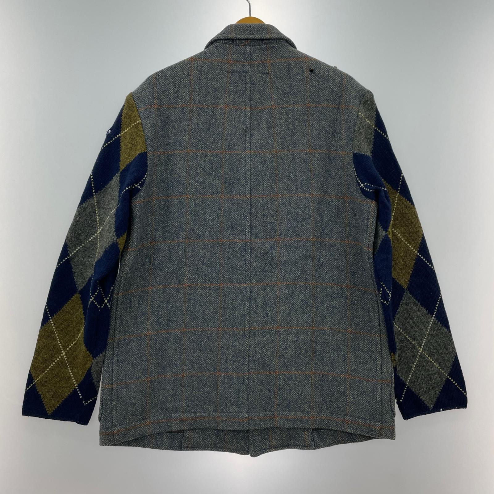 ジャケット COMME des GARCONS HOMME PLUS 96AW モッズ期 ドッキングジャケット M