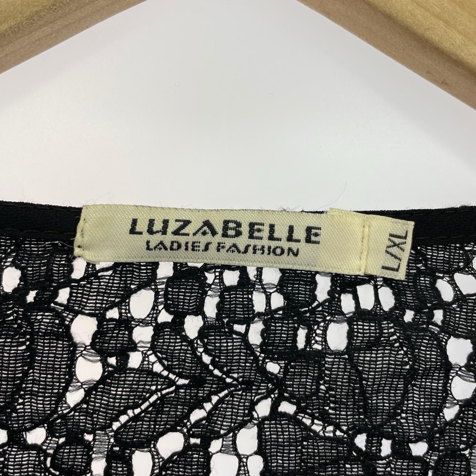 その他トップス Luzabelle レースブラウス XL BLK ブラック