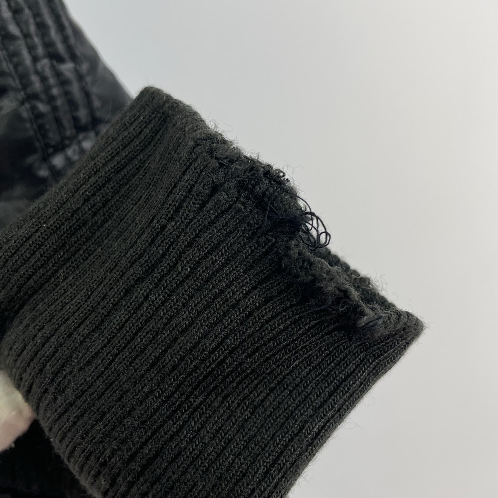 ジャケット ロングリブナイロンジャケット S BLK S ブラック