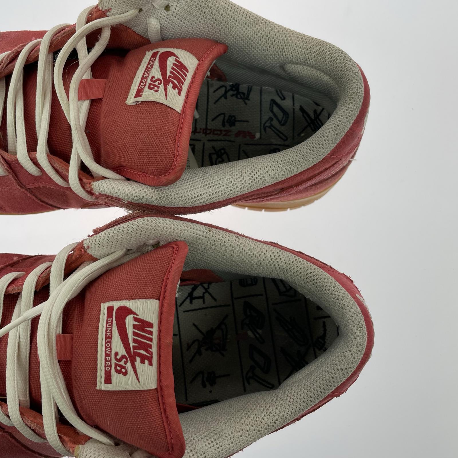 スニーカー SB DUNK LOW PRO PRM Adobe 赤 (27.5) 27.5cm (US9 1/2 UK9 EU45) レッド