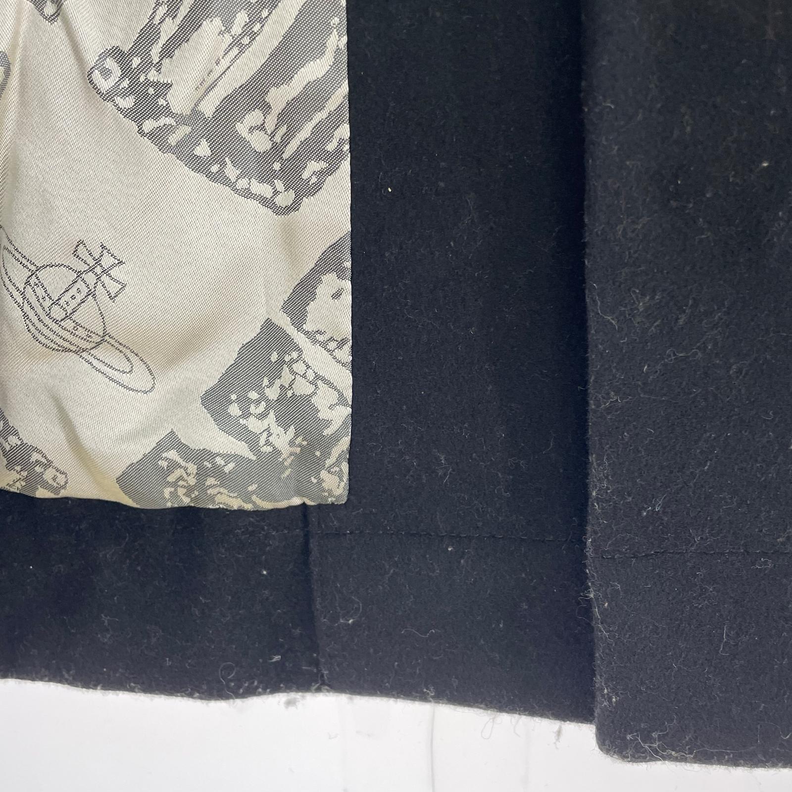 ジャケット ASYMMETRIC CHESTERFIELD COAT 黒 (44) 44 ブラック