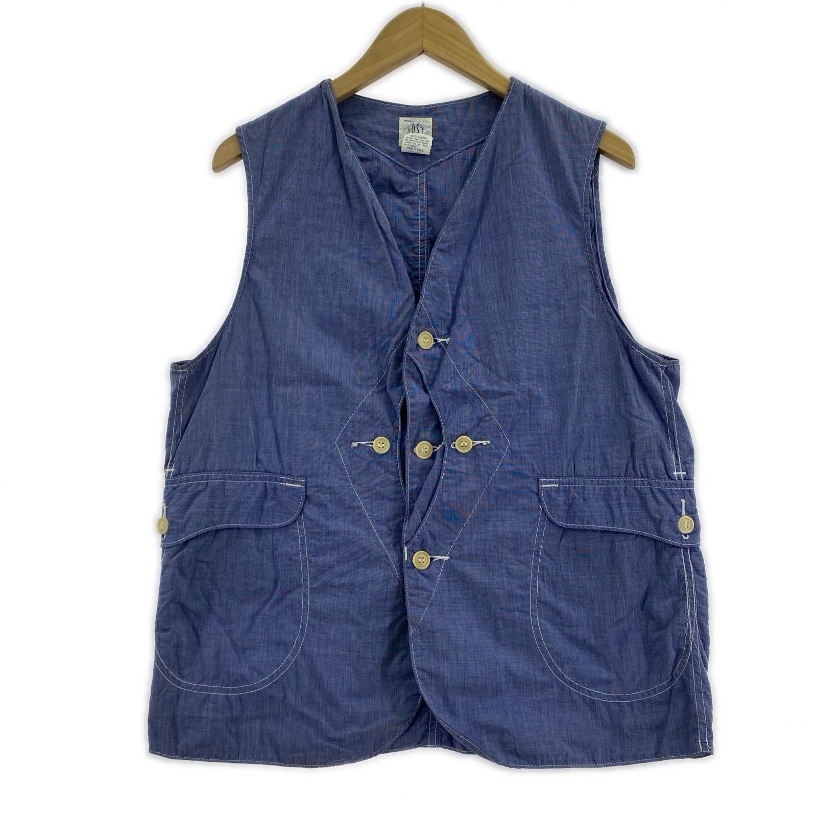 ジャケット ROYAL TRAVELER VEST S ブルー