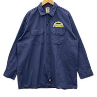 長袖シャツ Dickies BUYYOURMOTOCYCLE Rat Fink ワークシャツ