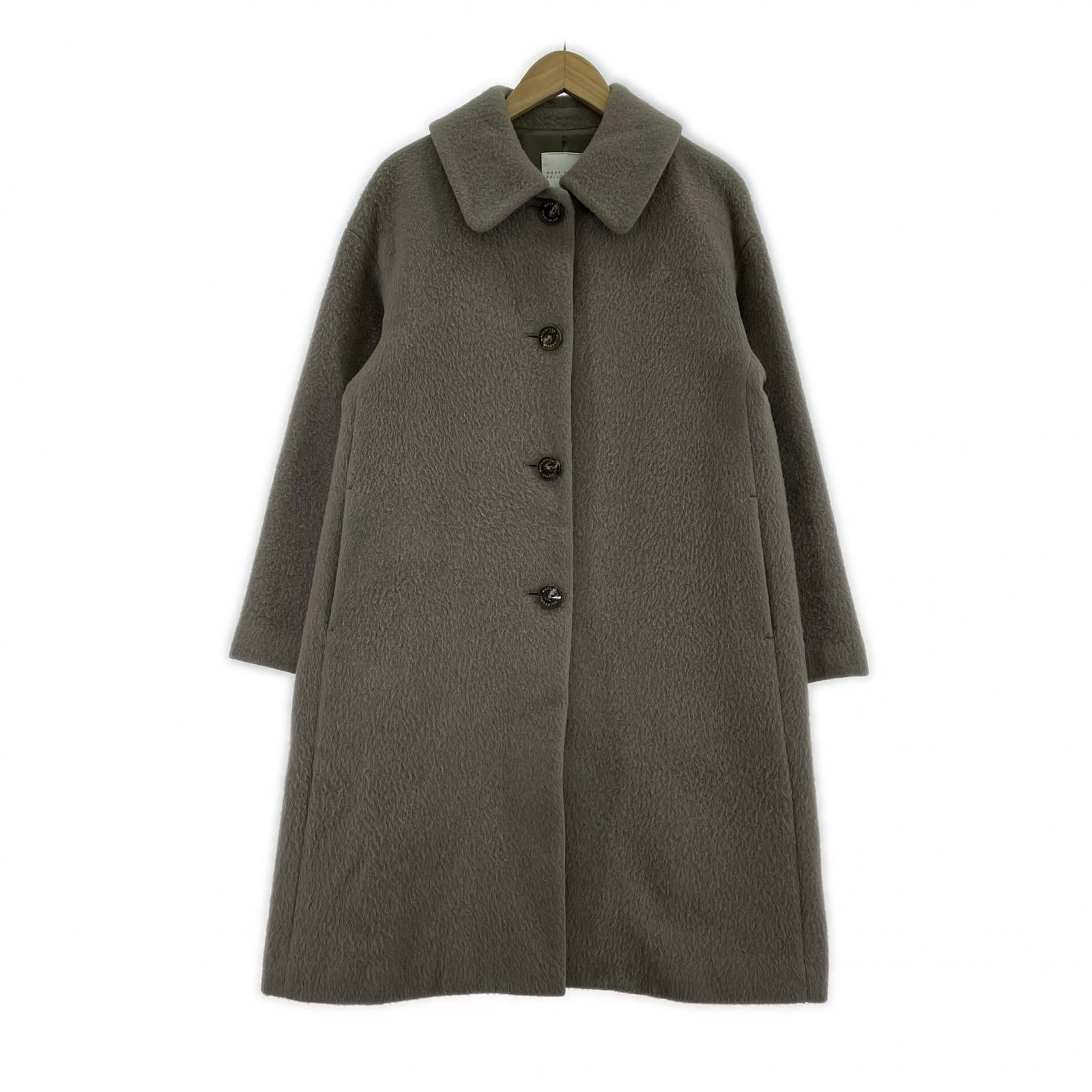 ジャケット アルパカ混 コート 38 グレー