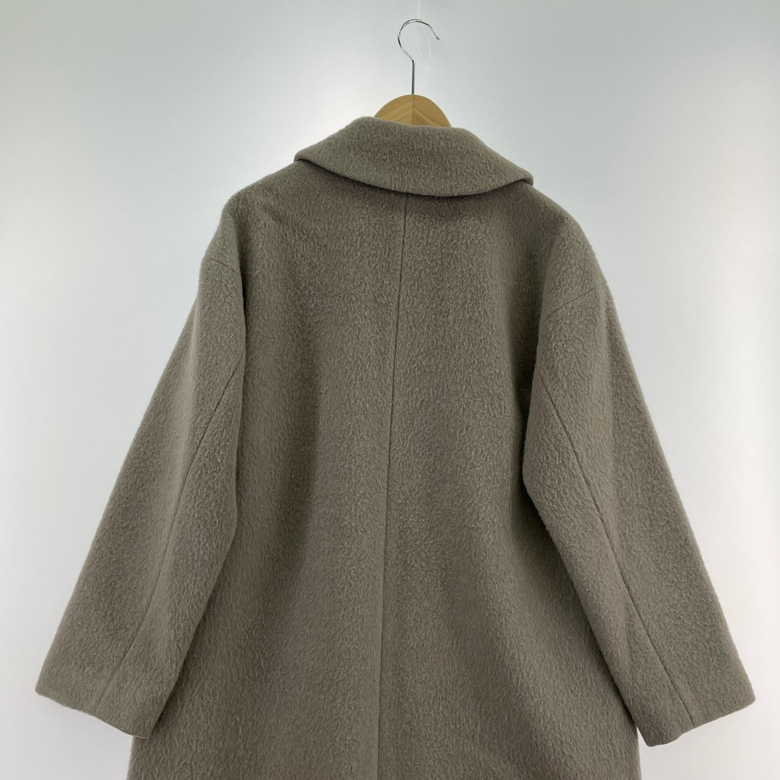 ジャケット アルパカ混 コート 38 グレー