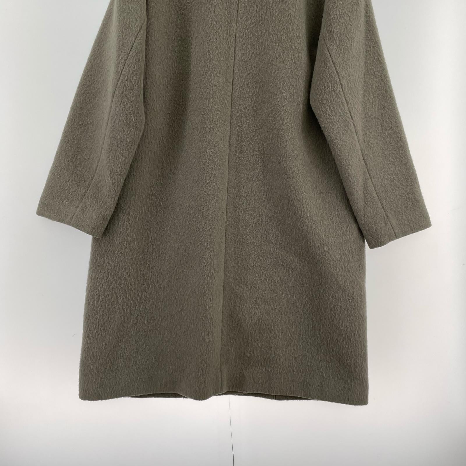 ジャケット アルパカ混 コート 38 グレー