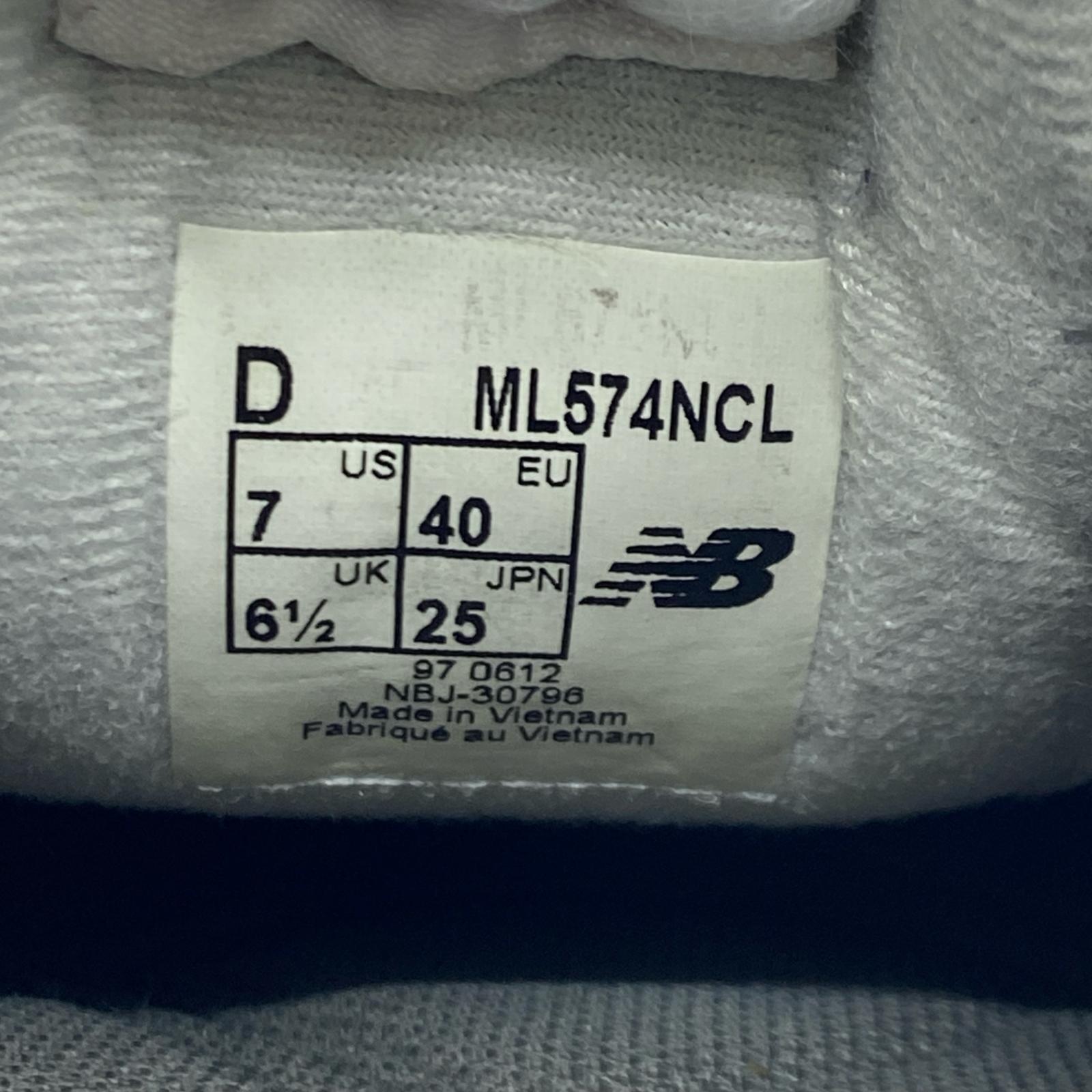スニーカー ML574NCL (25.0㎝) 25cm (US7 UK6 1/2 EU40) ブラウン