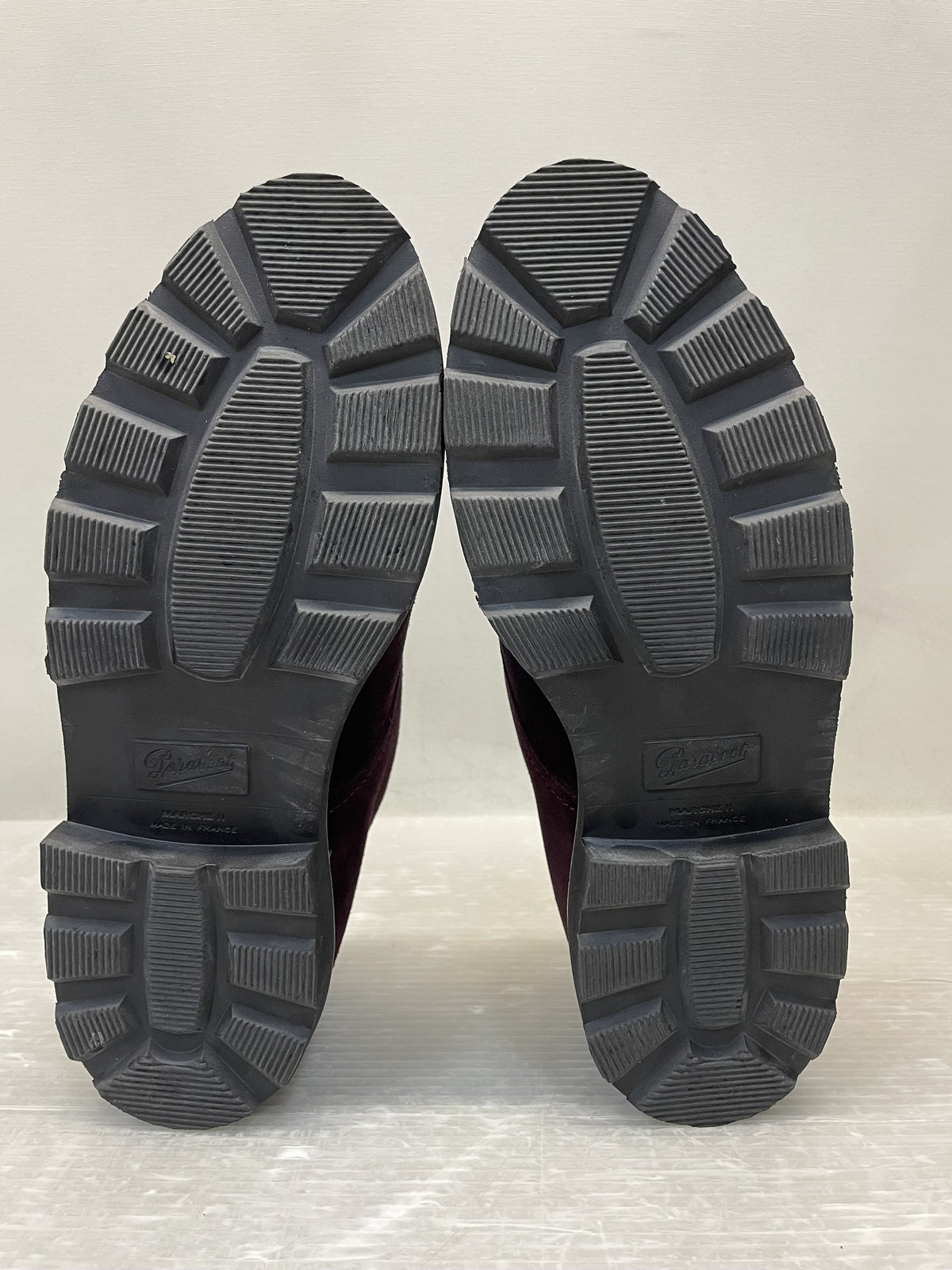 シューズ Paraboot WILLIAM MARCHE スウェード ダブルモンクストラップシューズ 6 ボルドー