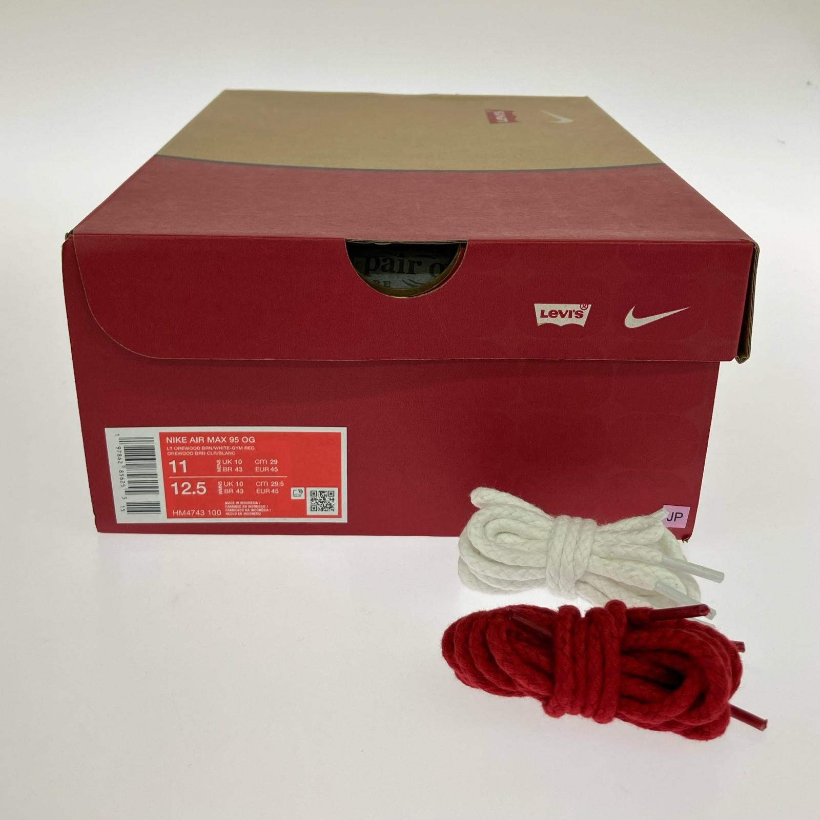 スニーカー Levi's Air Max 95 OG Denim White 29cm (US11 UK10 1/2 EU48)