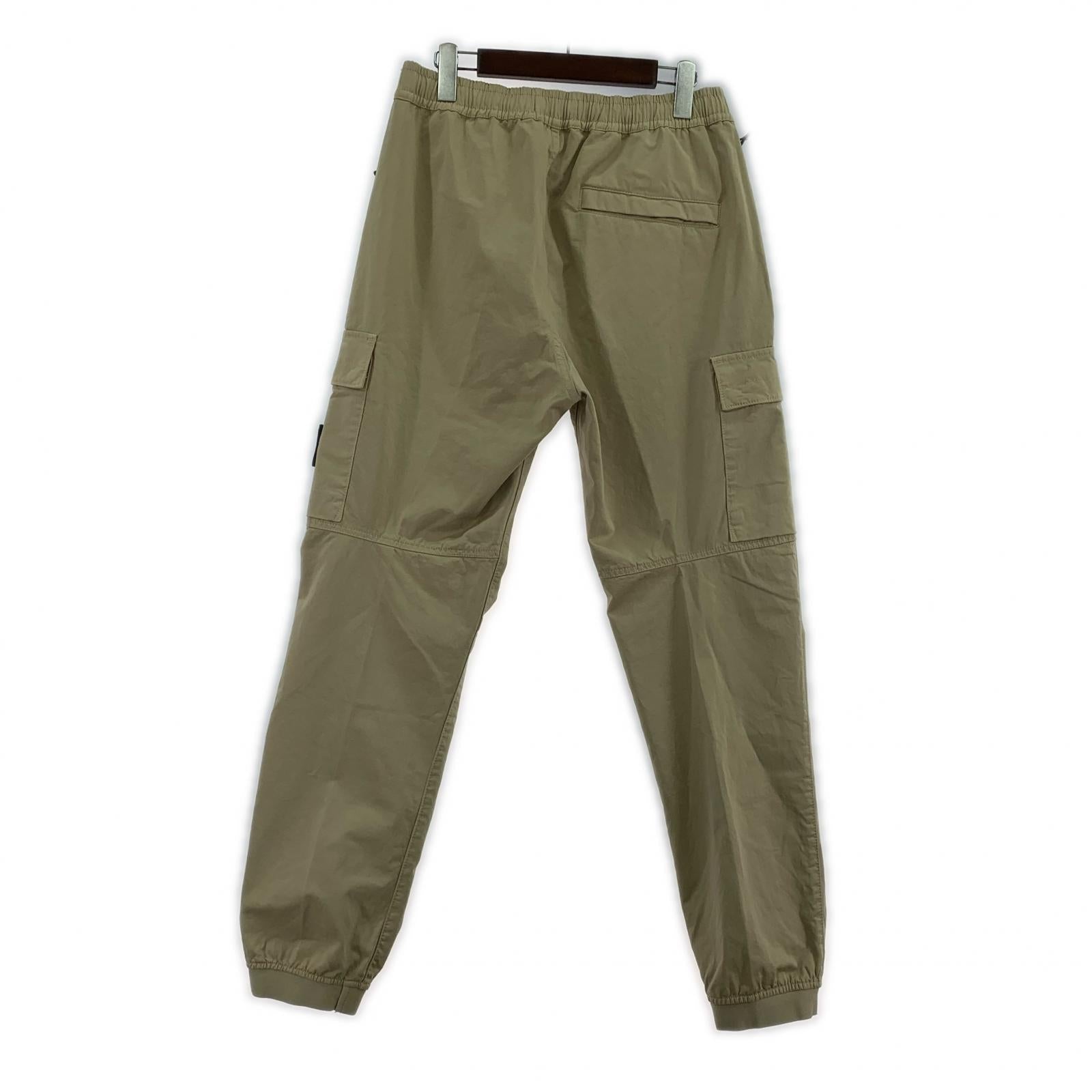 パンツ STONE ISLAND ガーメントダイカーゴパンツ W30 ベージュ 30 ベージュ