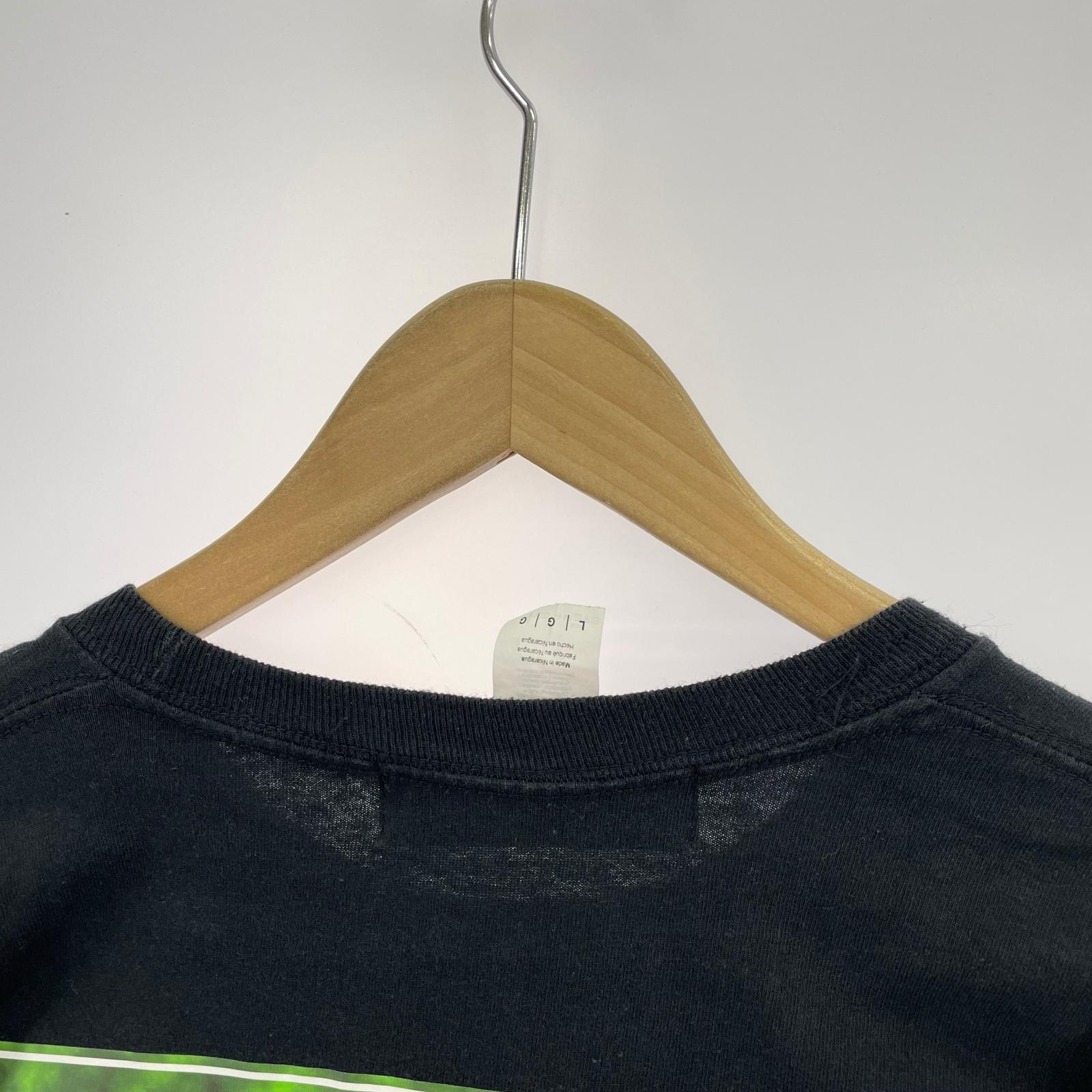 長袖Tシャツ LONELY論理 長袖Tシャツ・カットソー 病む街2 ブラック
