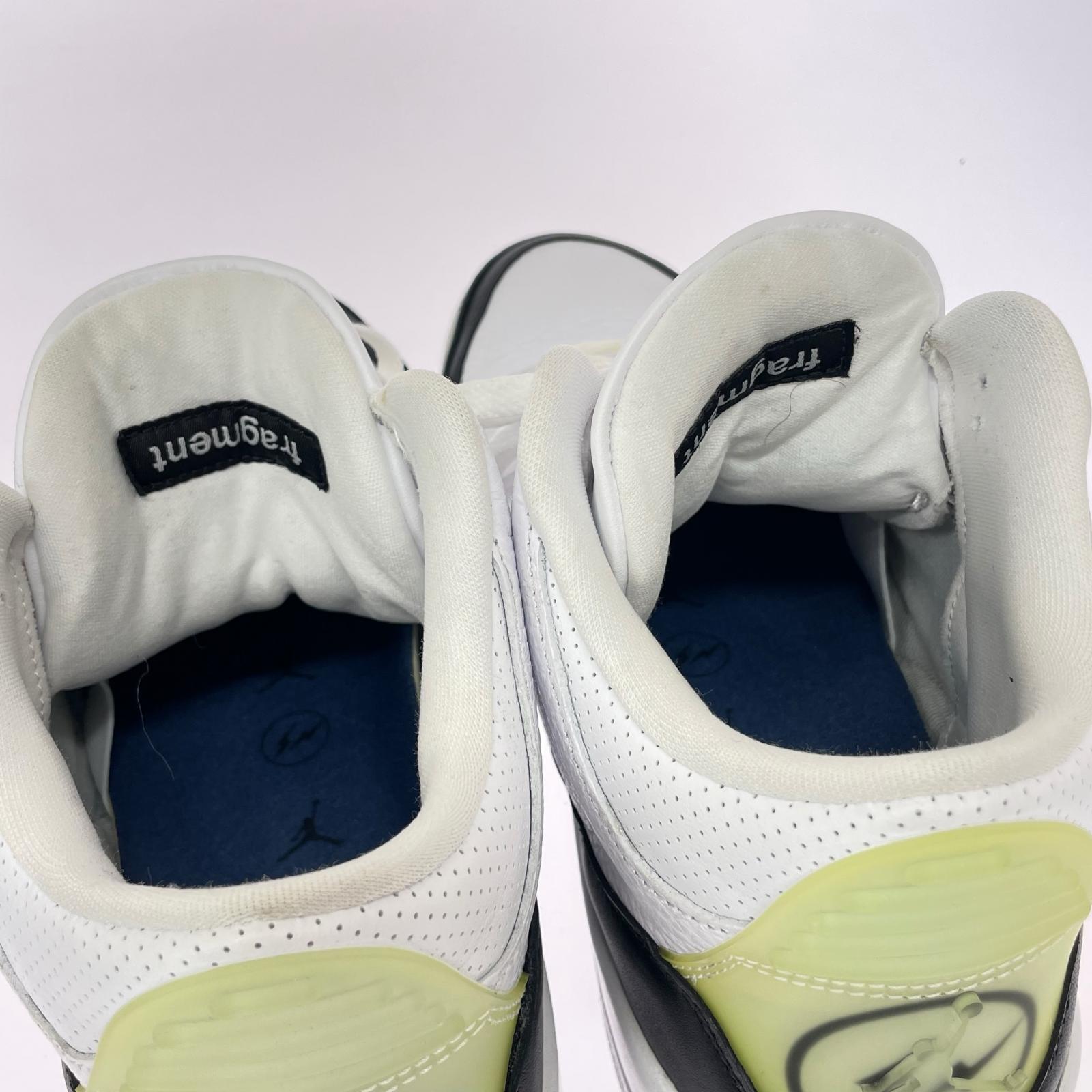 スニーカー Fragment × Nike Air Jordan 3 28cm 28cm (US10 UK9 1/2 EU46) ホワイト