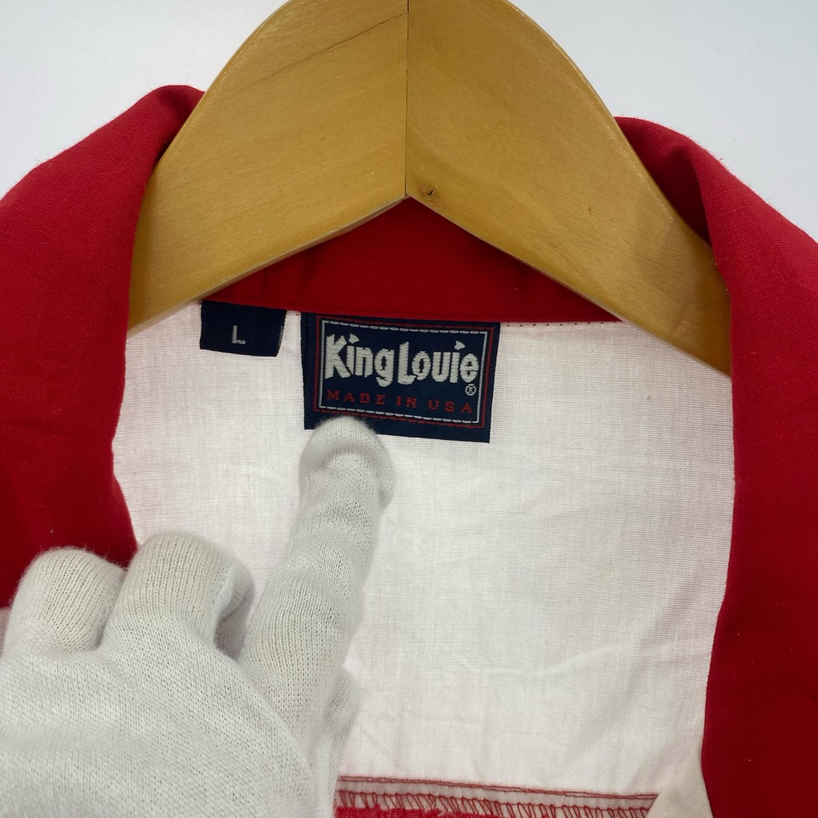 半袖シャツ King Louie 80s ボーリングシャツ L