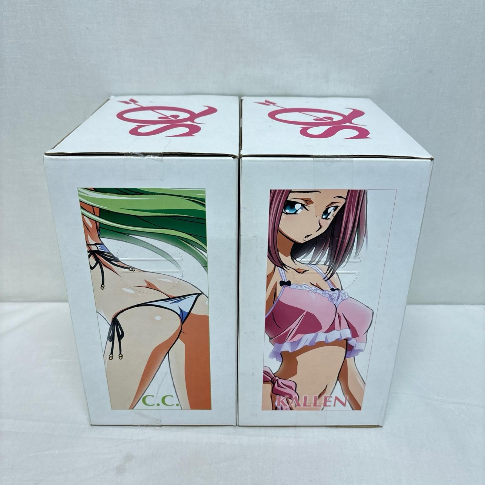 SQ コードギアス C.C& 紅月カレン コードギアス反逆のルルーシュ バンプレスト フィギュア/グッズ