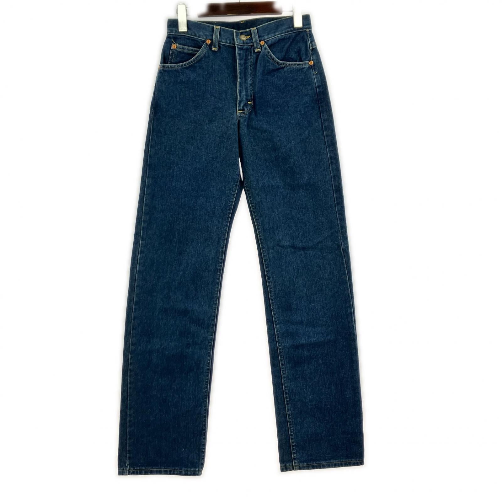 デニムパンツ Lee 70~80s 200-0141 ジッパーデニム 27 ブルー
