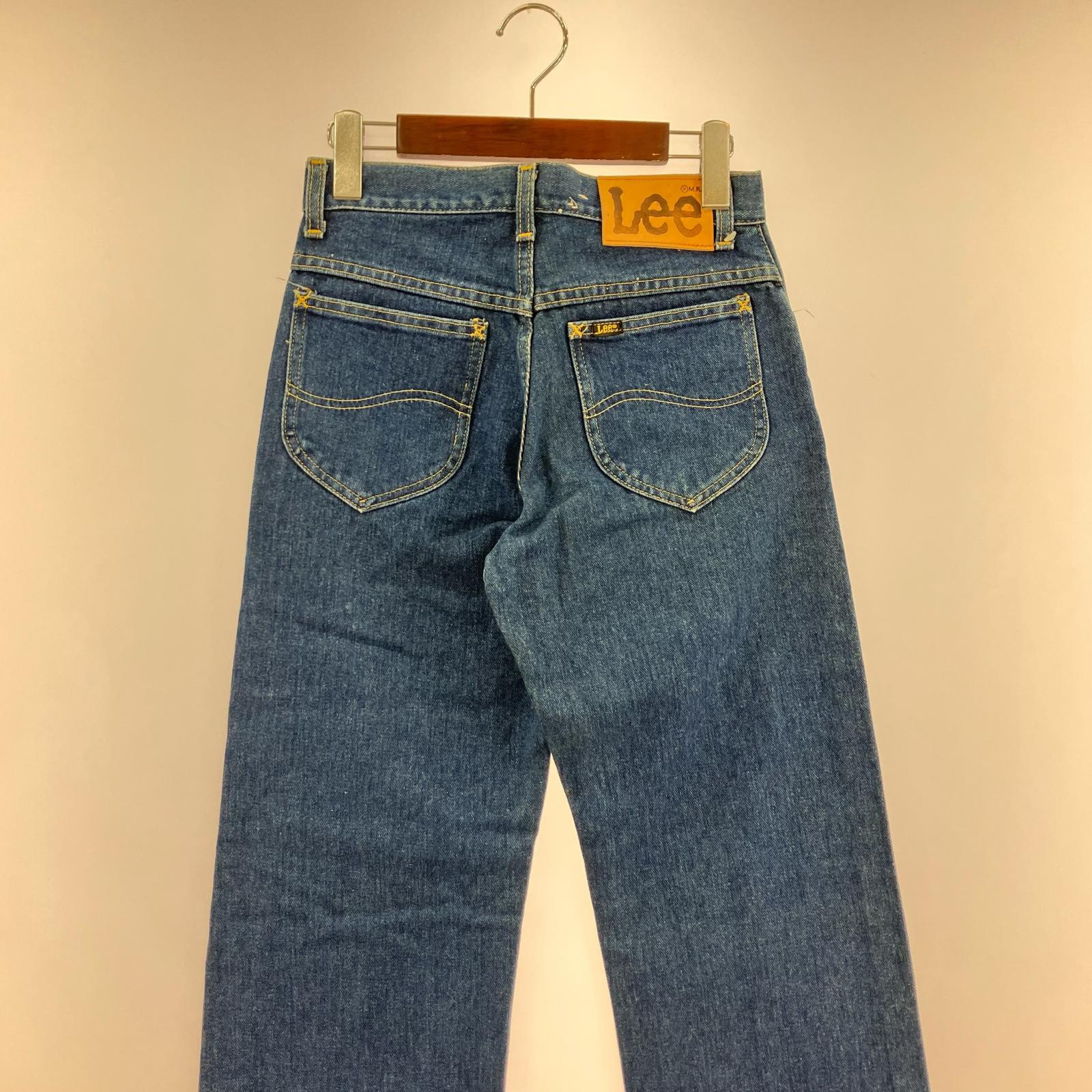 デニムパンツ Lee 70~80s 200-0141 ジッパーデニム 27 ブルー