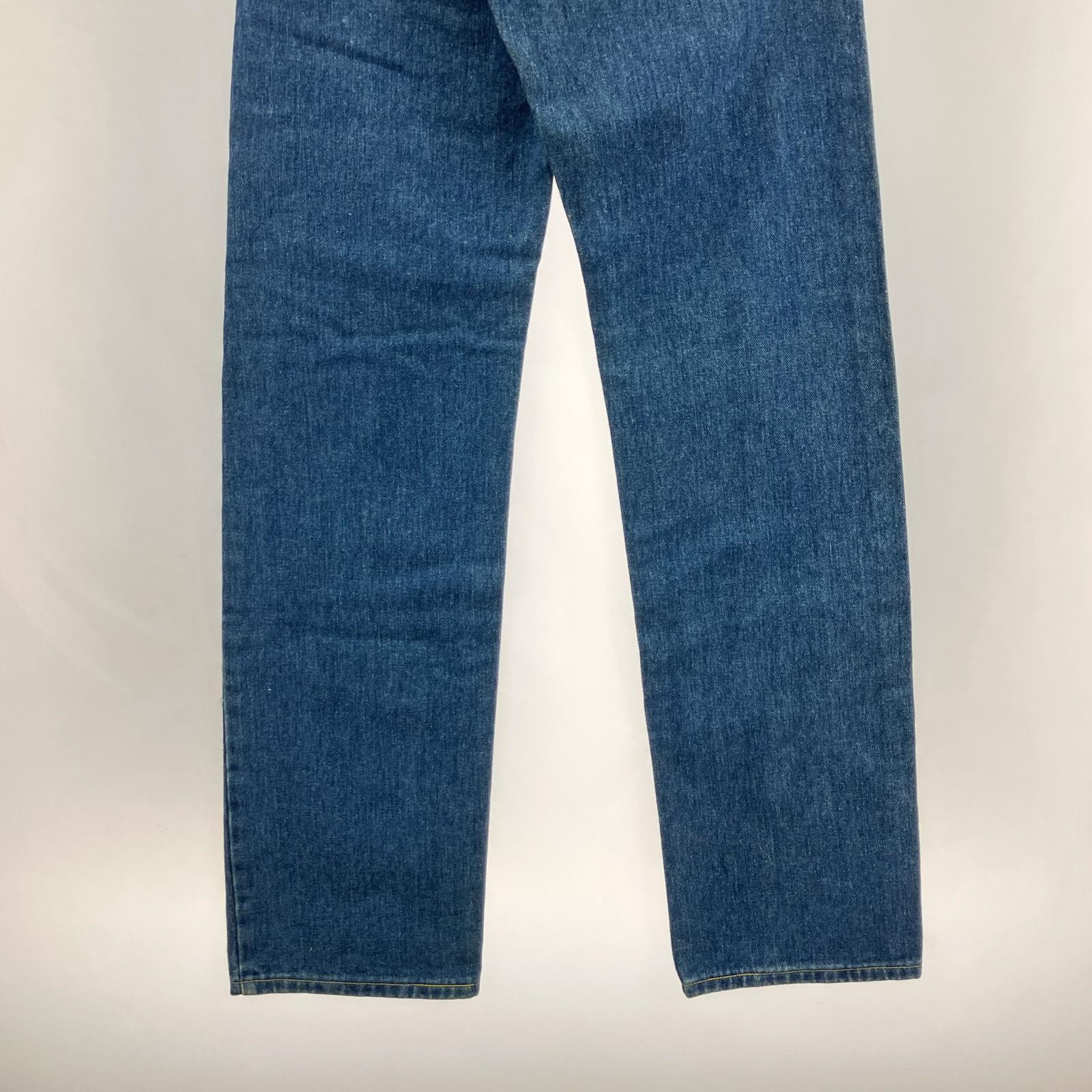 デニムパンツ Lee 70~80s 200-0141 ジッパーデニム 27 ブルー