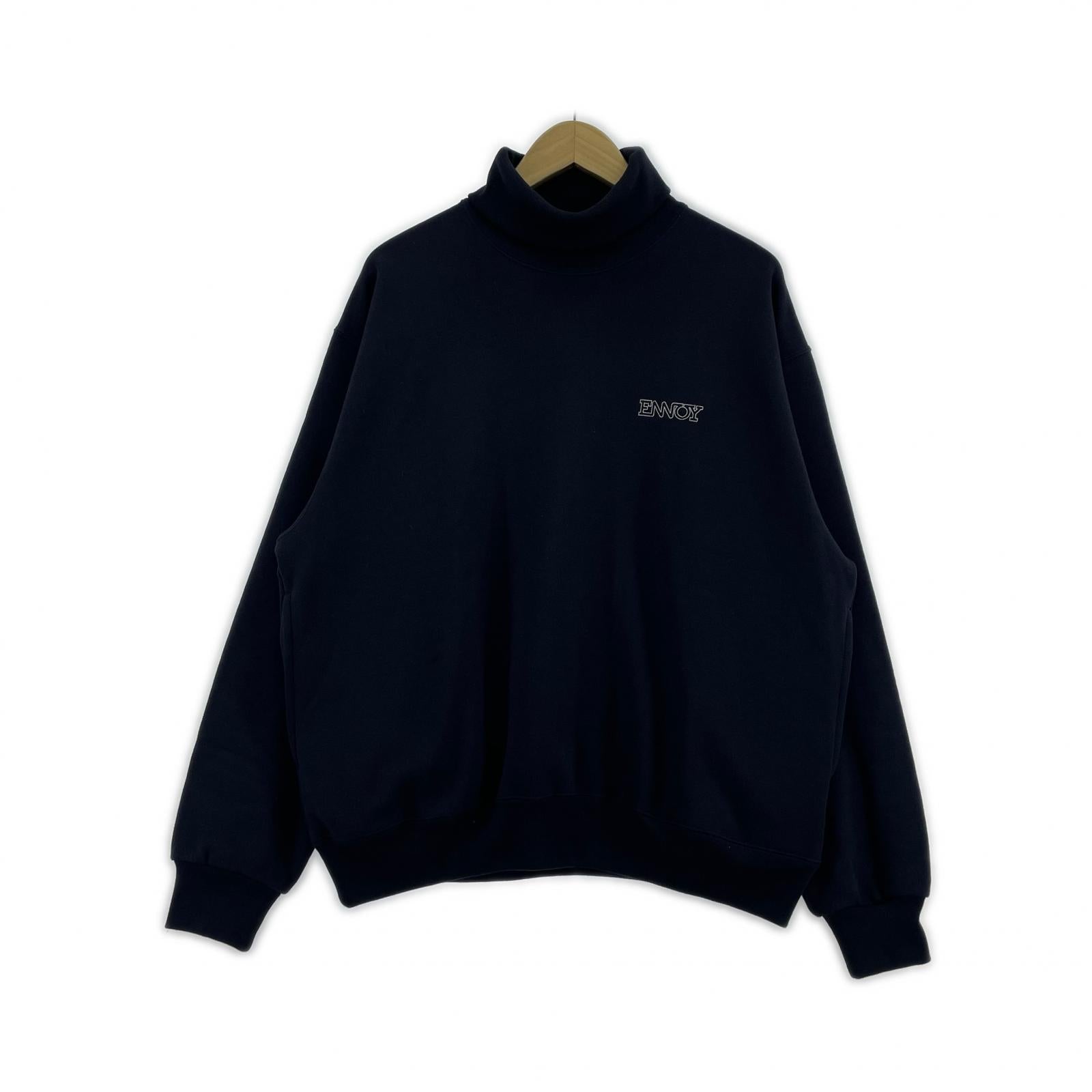 スウェット 24AW Electric Logo Turtleneck M ネイビー M ネイビー