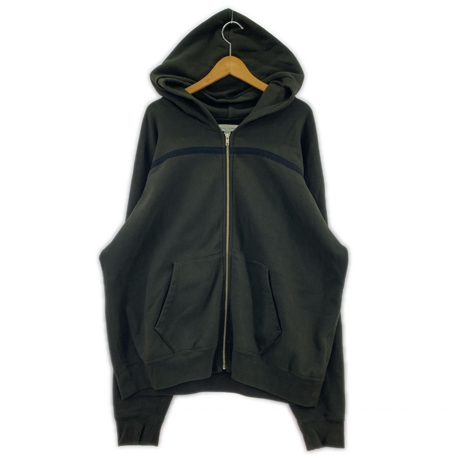 パーカー CAVEMPT TAPED CUT ZIP HEAVY HOODY