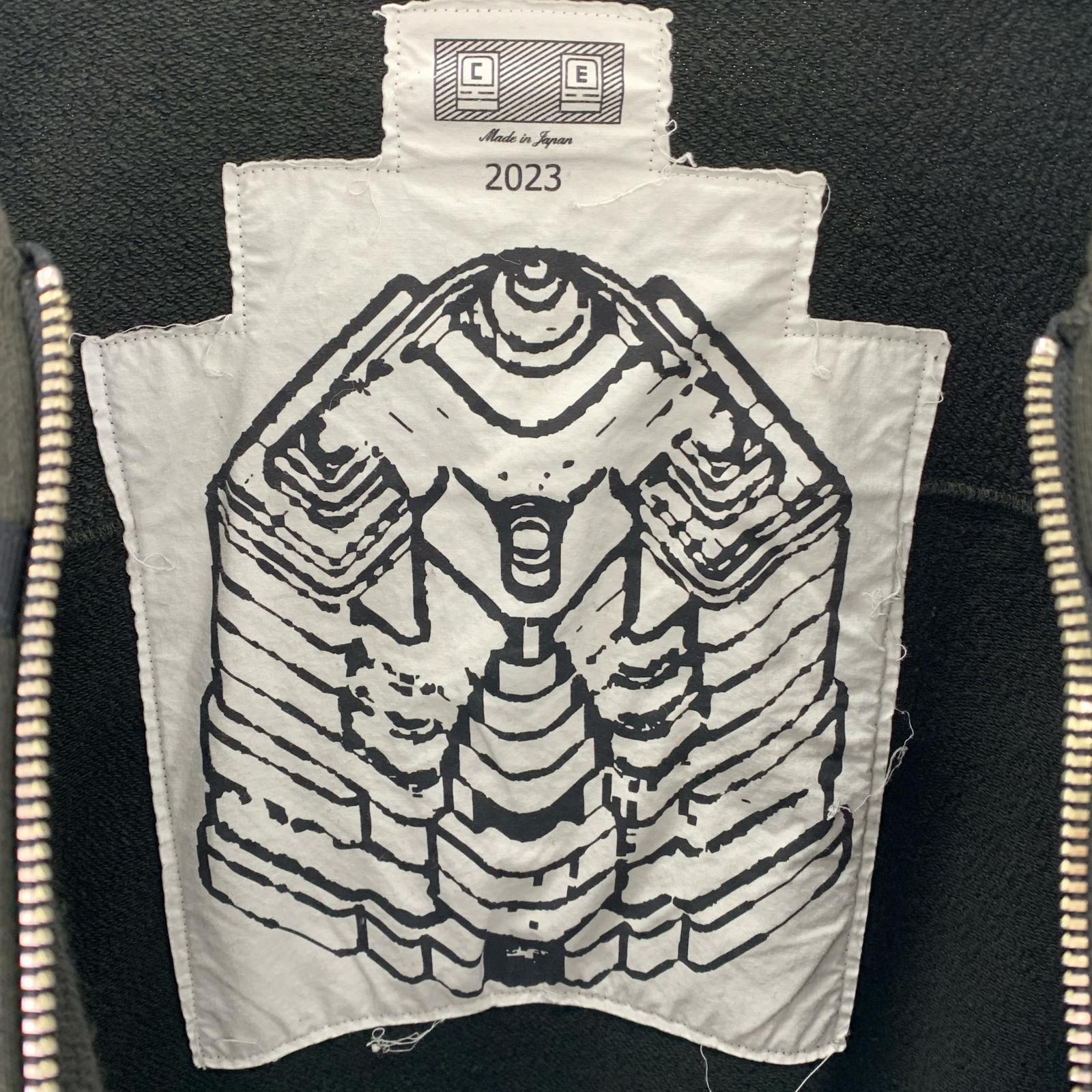 パーカー CAVEMPT TAPED CUT ZIP HEAVY HOODY