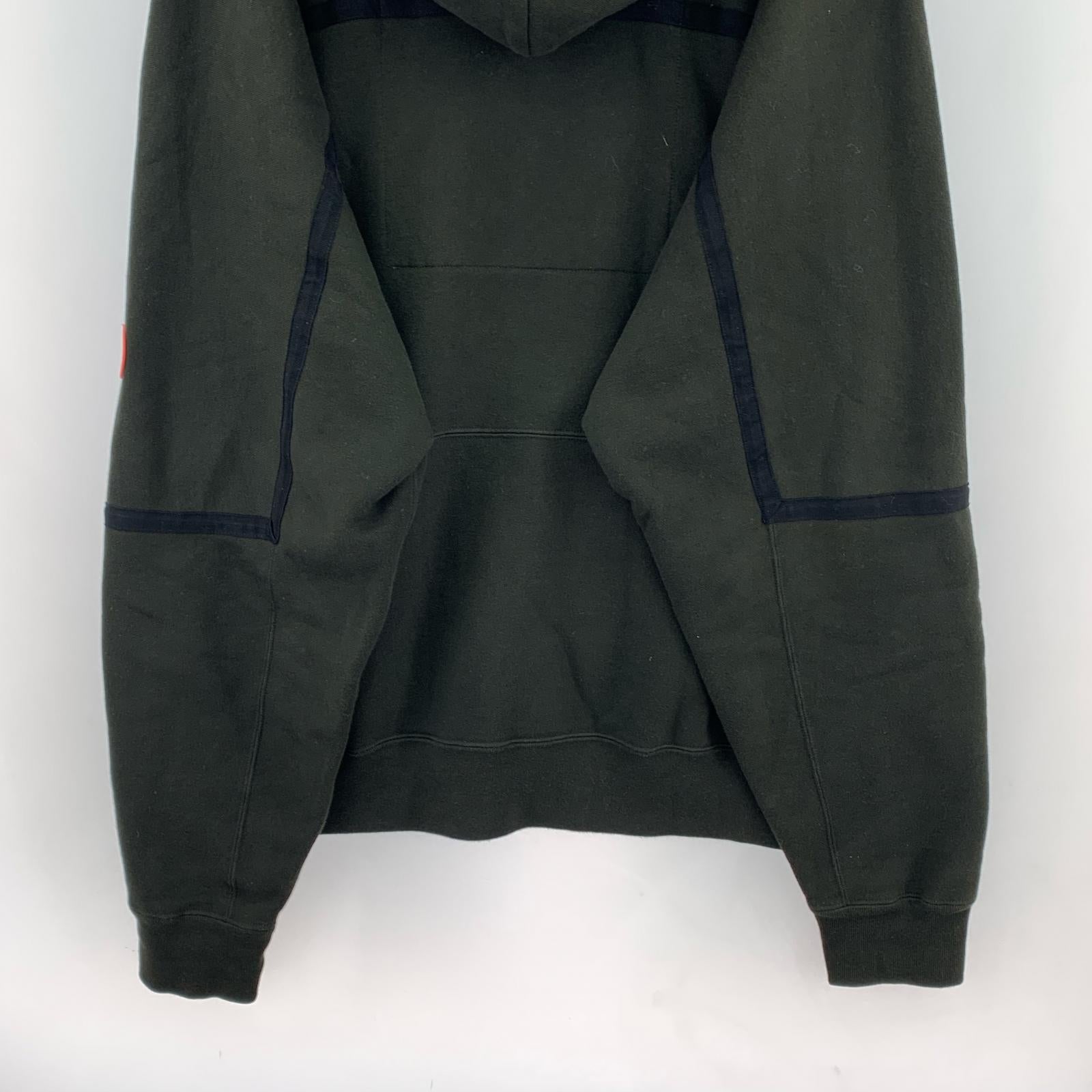 パーカー CAVEMPT TAPED CUT ZIP HEAVY HOODY