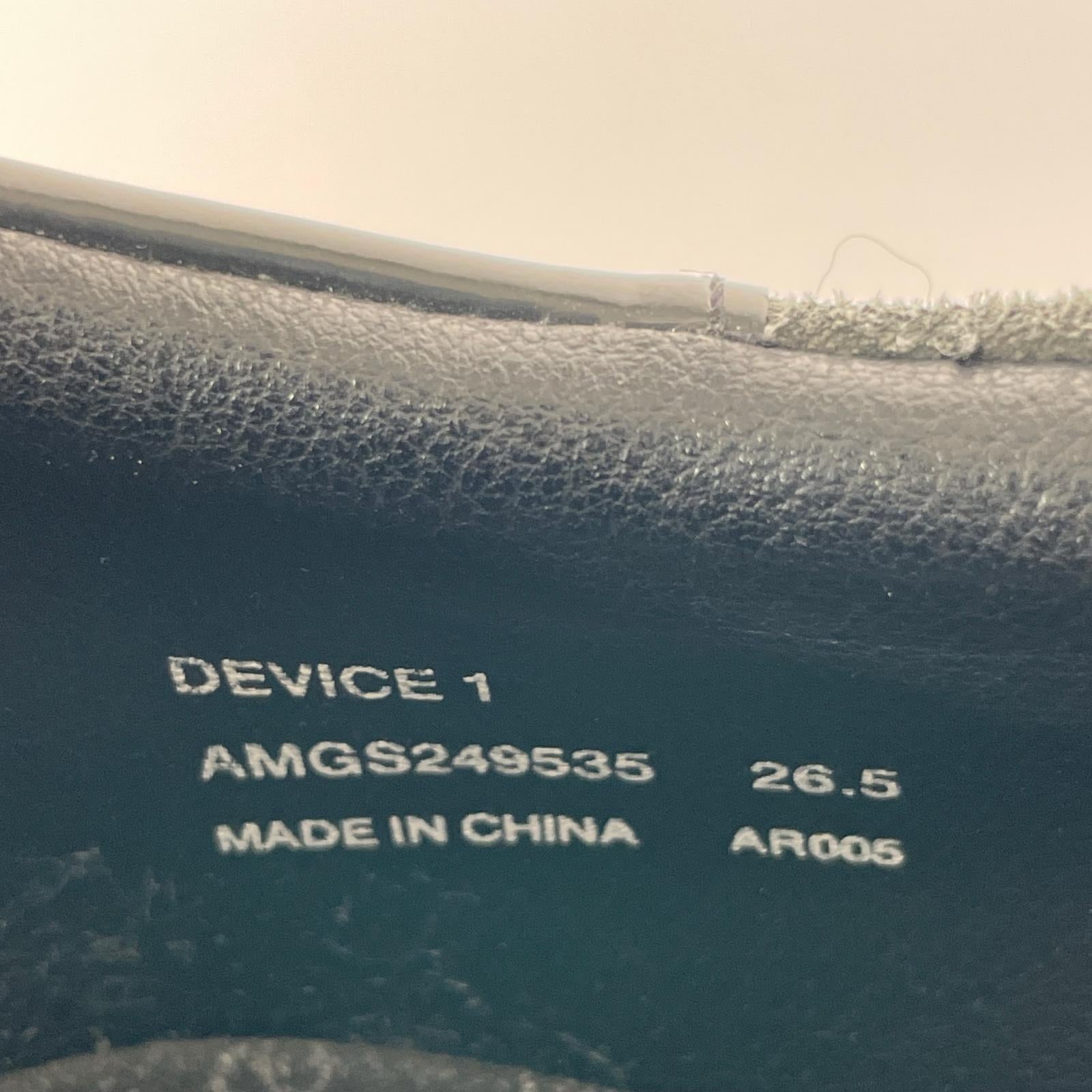 スニーカー AOURA DEVICE1 スリッポンスニーカー AMGS249535 チャコールグレー (26.5) 26.5cm (US8 1/2 UK8 EU43)