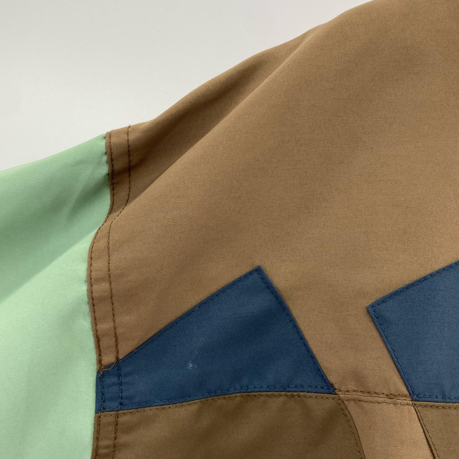 ジャケット UNDEFEATED Patchwork Icon Jacket (XL) ブラウン×マルチカラー LL
