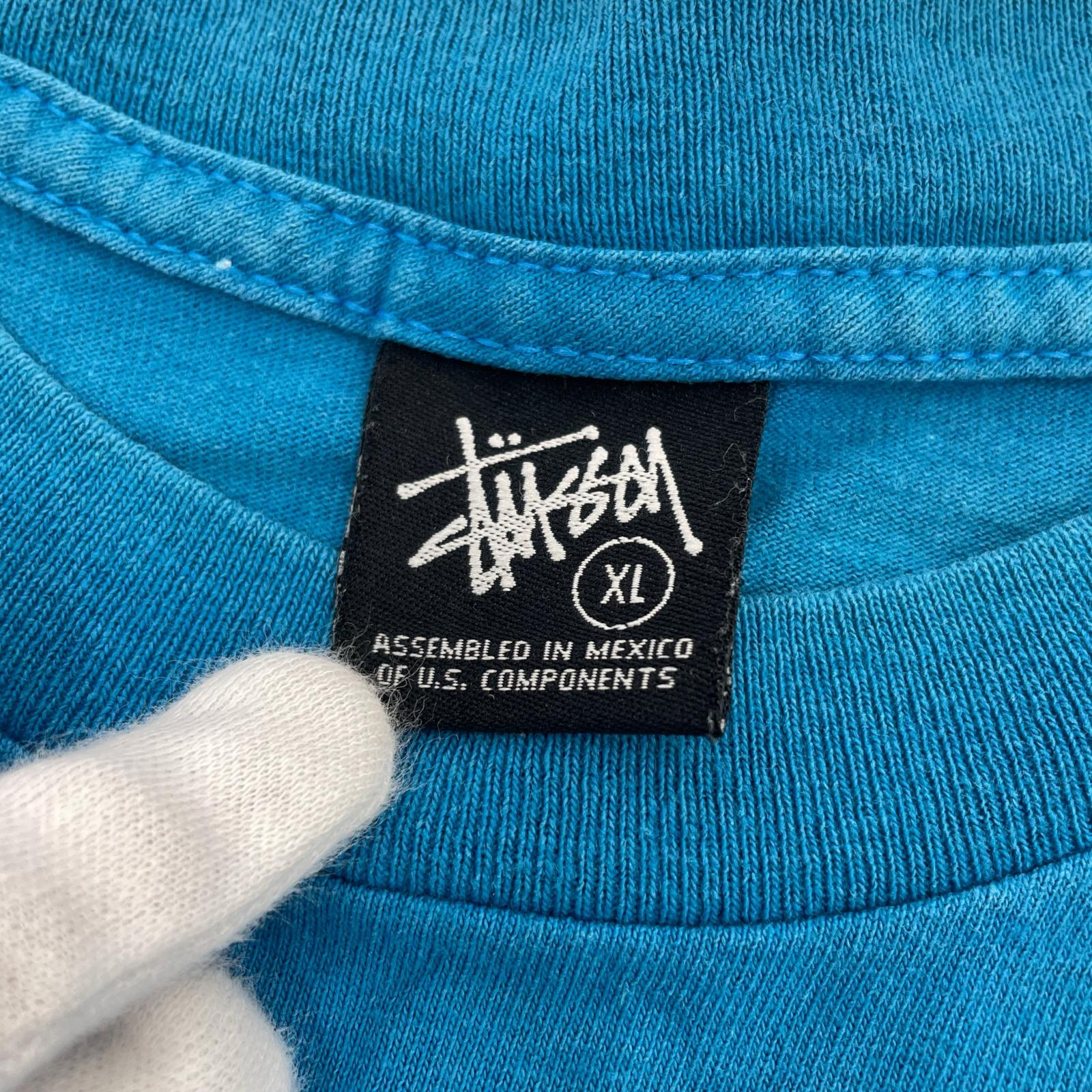 半袖Tシャツ STUSSY キッズフォト Tシャツ 青 (XL) ブルー