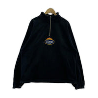 スウェット 22SS CROWN HALF ZIP SWEAT XL BLK ブラック