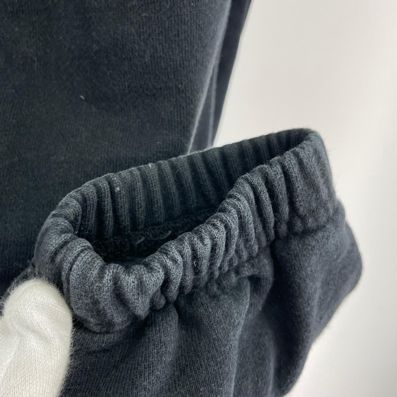 スウェット 22SS CROWN HALF ZIP SWEAT XL BLK ブラック