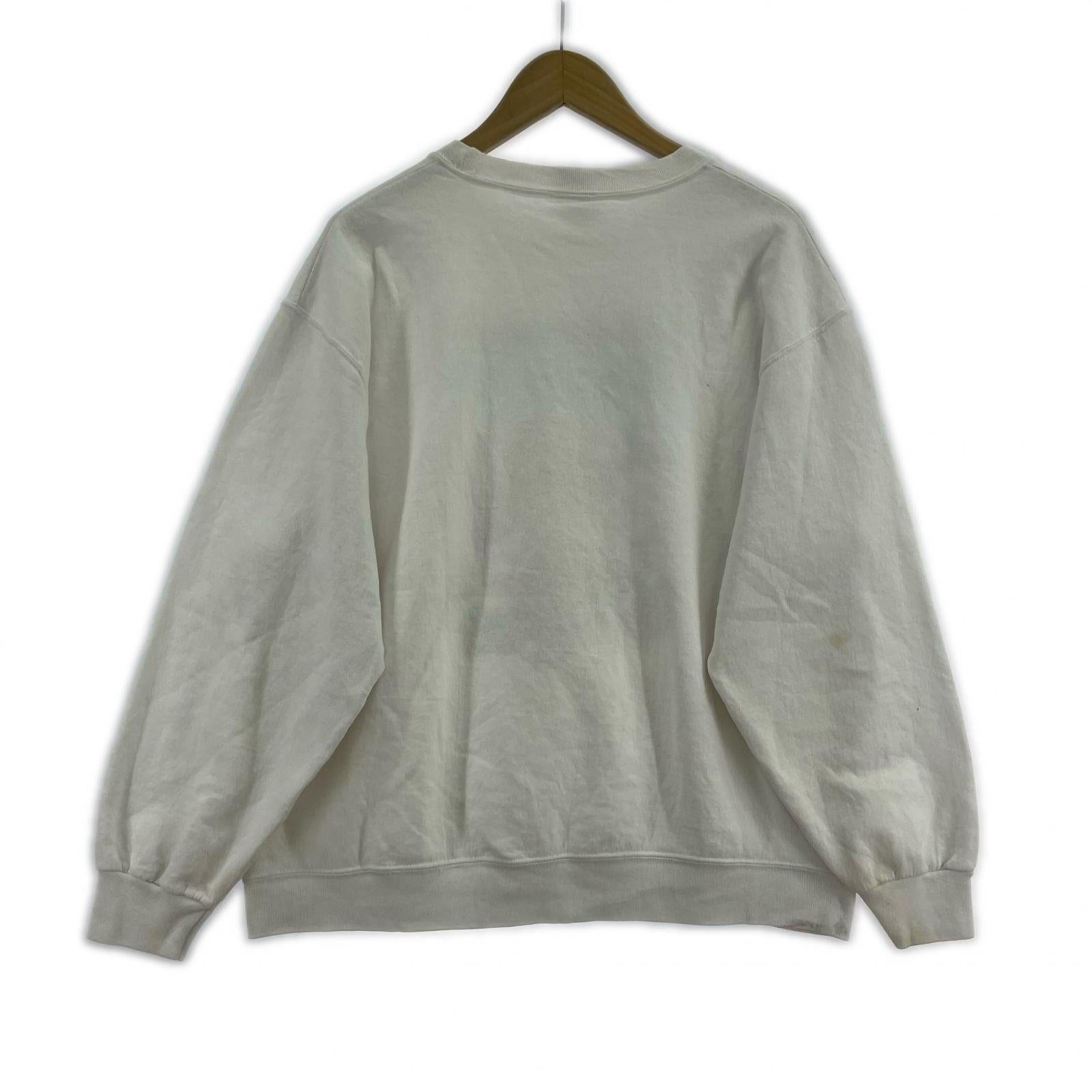 スウェット 90s Tweety コットンスウェット L WHT L ホワイト
