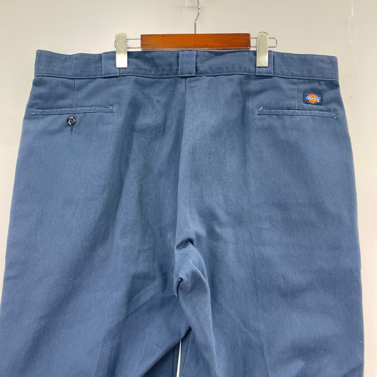 パンツ 90s ワークパンツ USA製 W36以上 NVY ネイビー