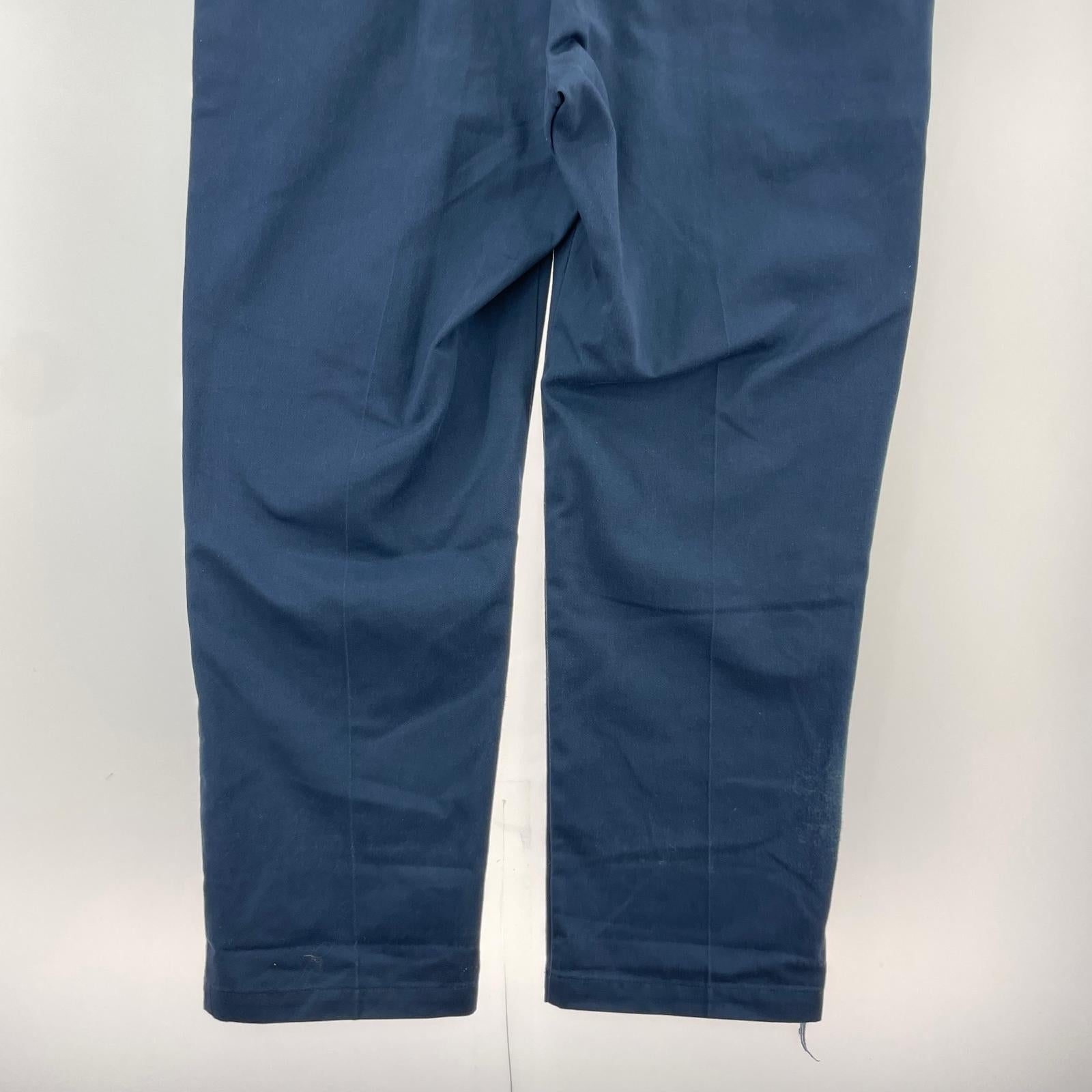 パンツ 90s ワークパンツ USA製 W36以上 NVY ネイビー