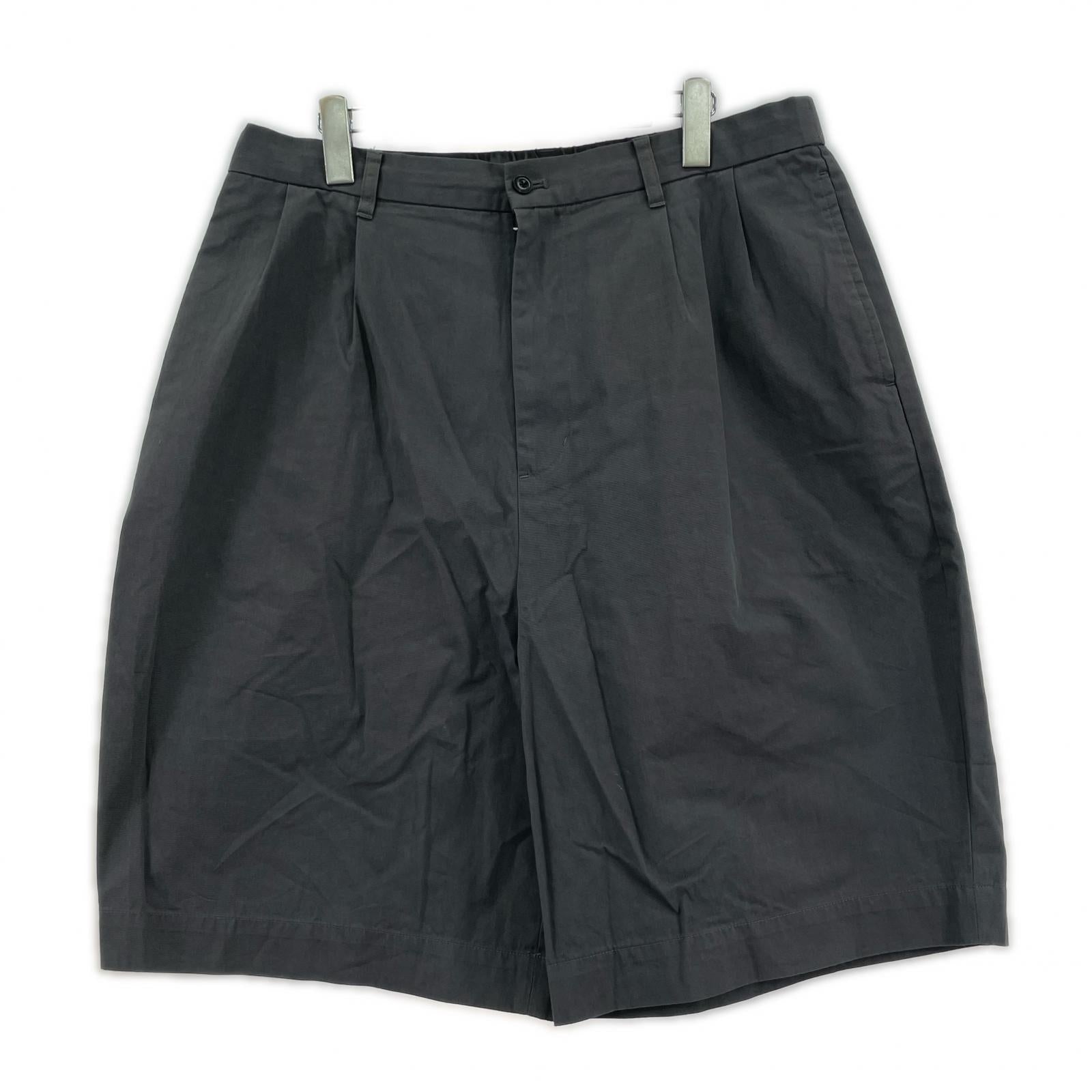 ショートパンツ dDdDdDd COTTON/NYLON TUCK SHORTS XL グレー