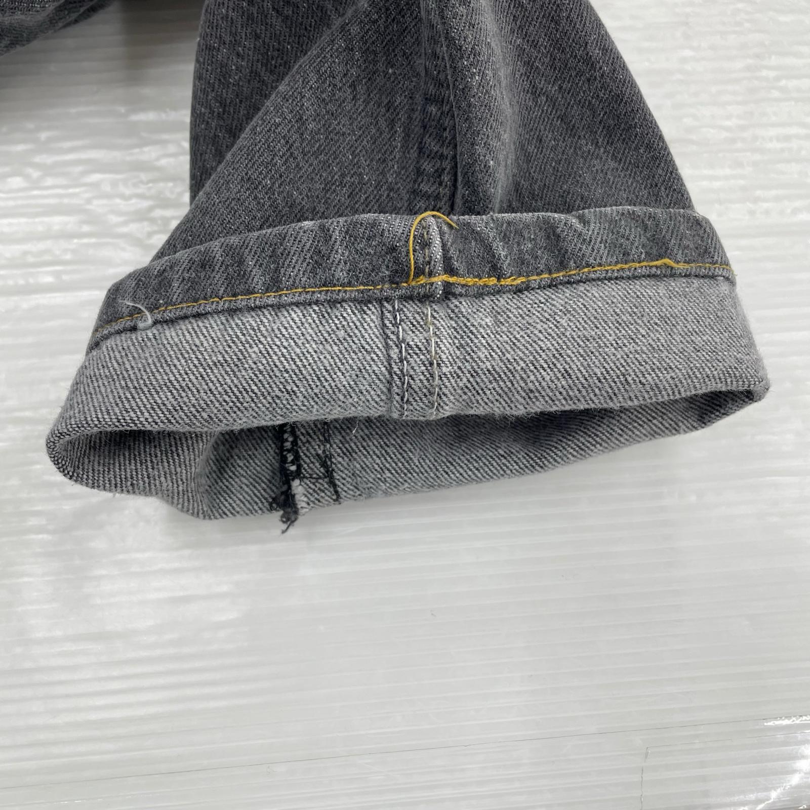 デニムパンツ 501-0658 USA製 ブラックデニム ブラック
