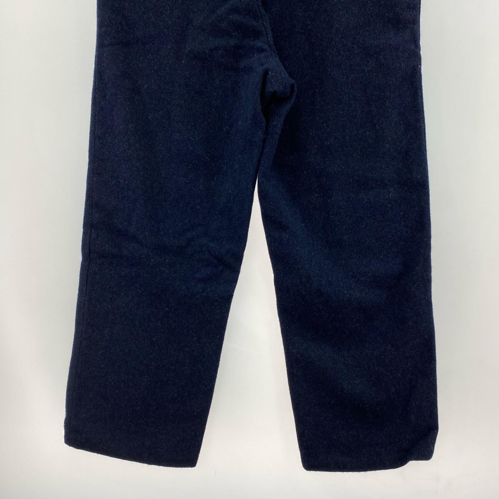 パンツ ~50s French Army SSA Wool Hospital Pants ネイビー